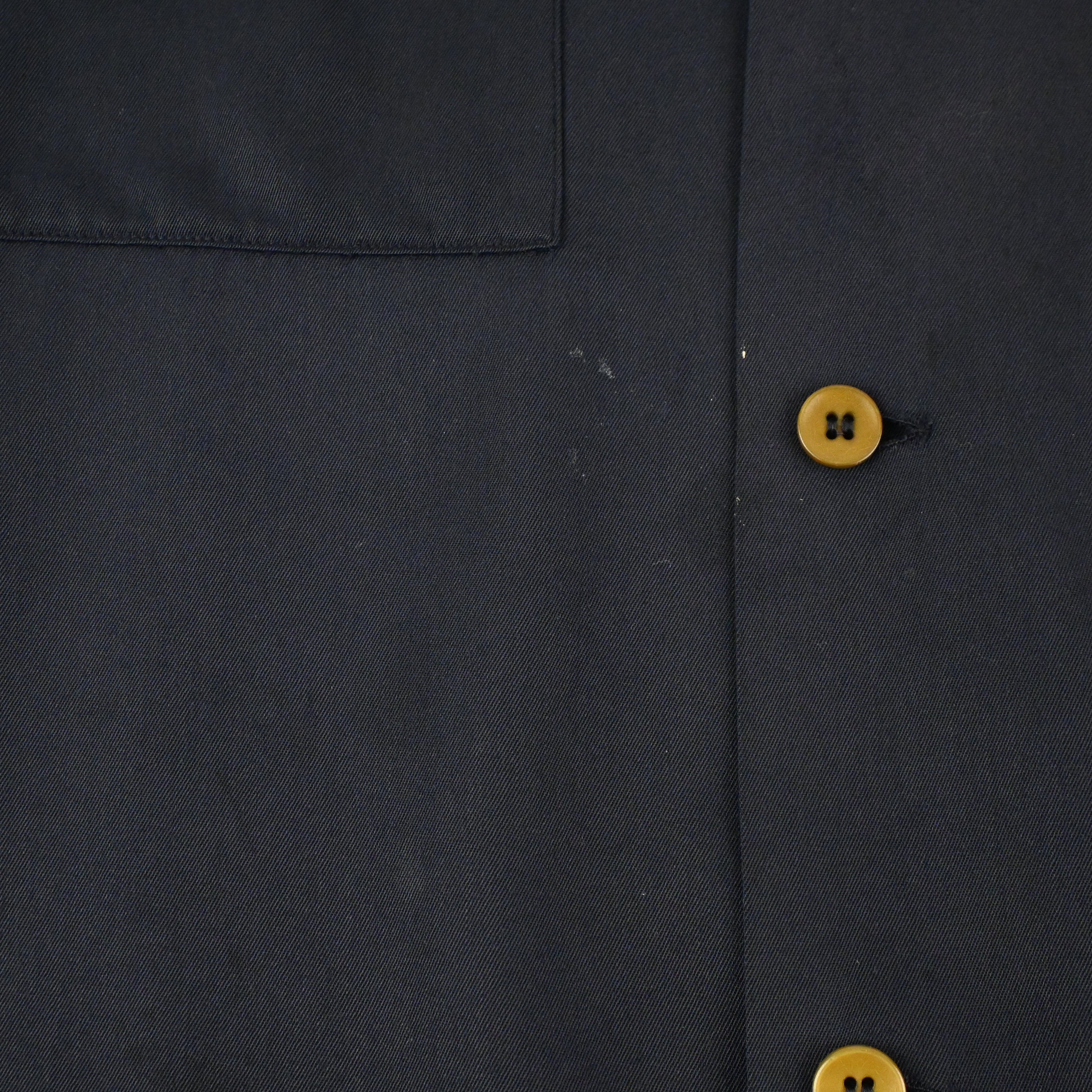 ~50’s NAT NAST BOWLING SHIRT BLACK