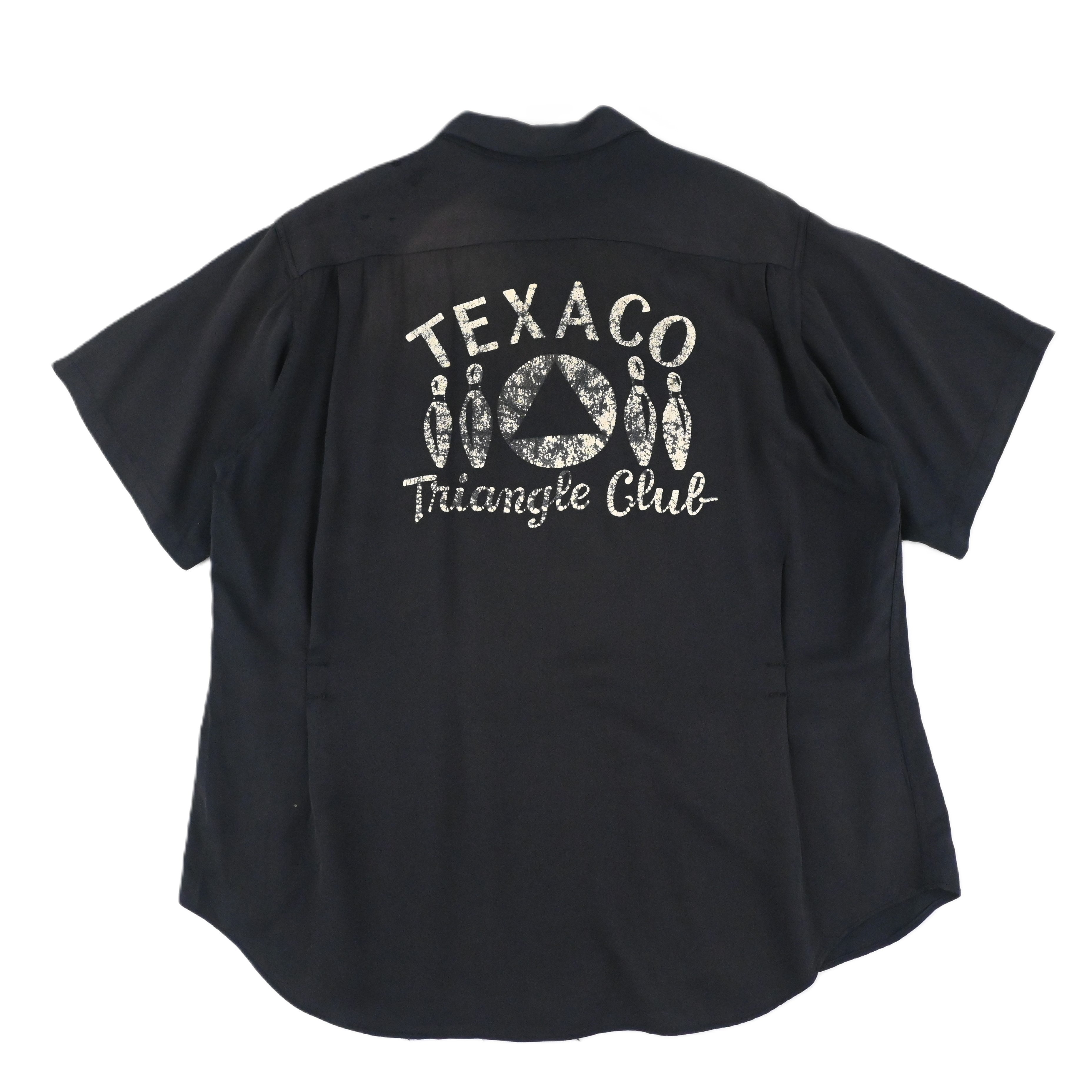 50's NAT NAST BOWLING SHIRT BLACK