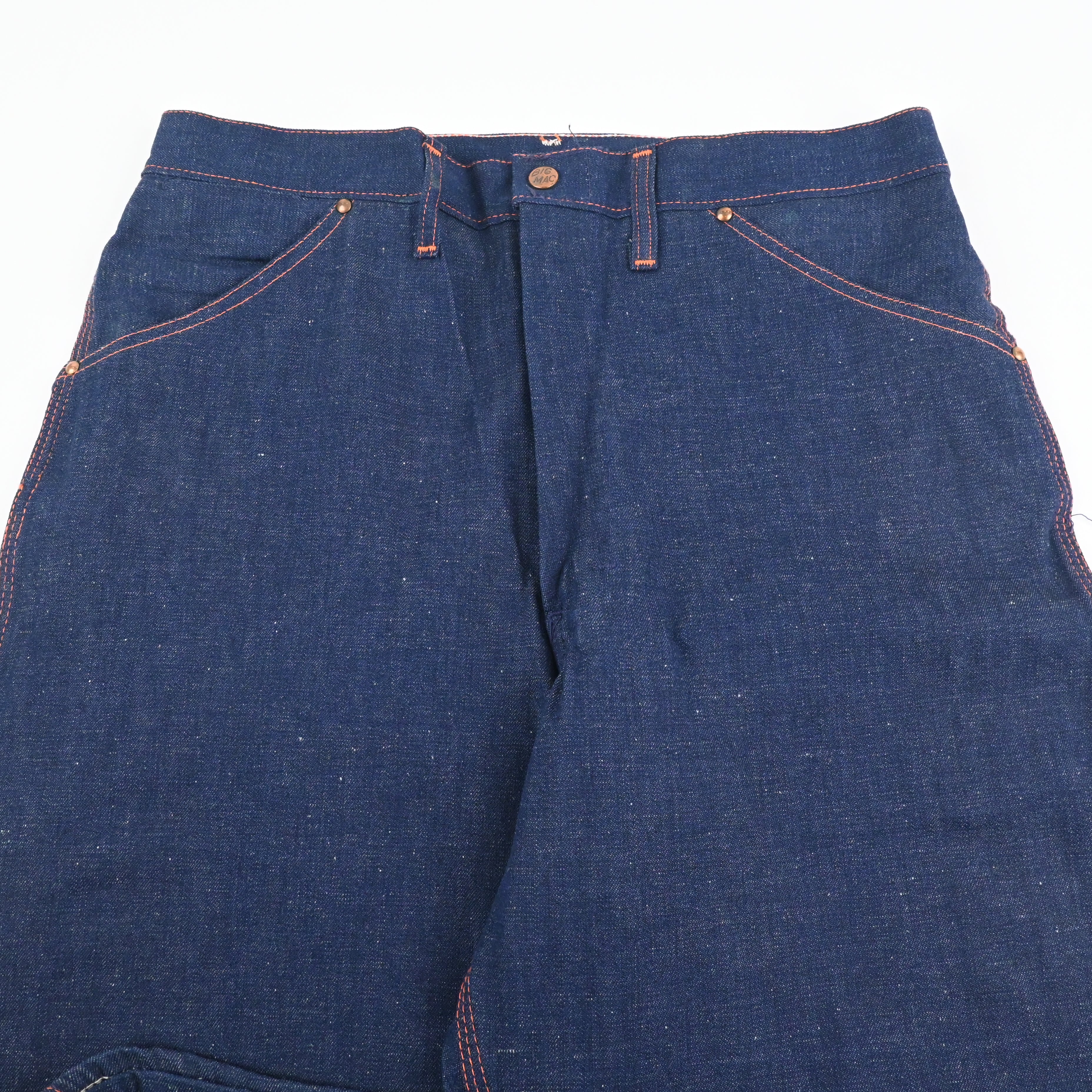 60's Penney's BIGMAC denim painter pants W34 L29 DEADSTOCK