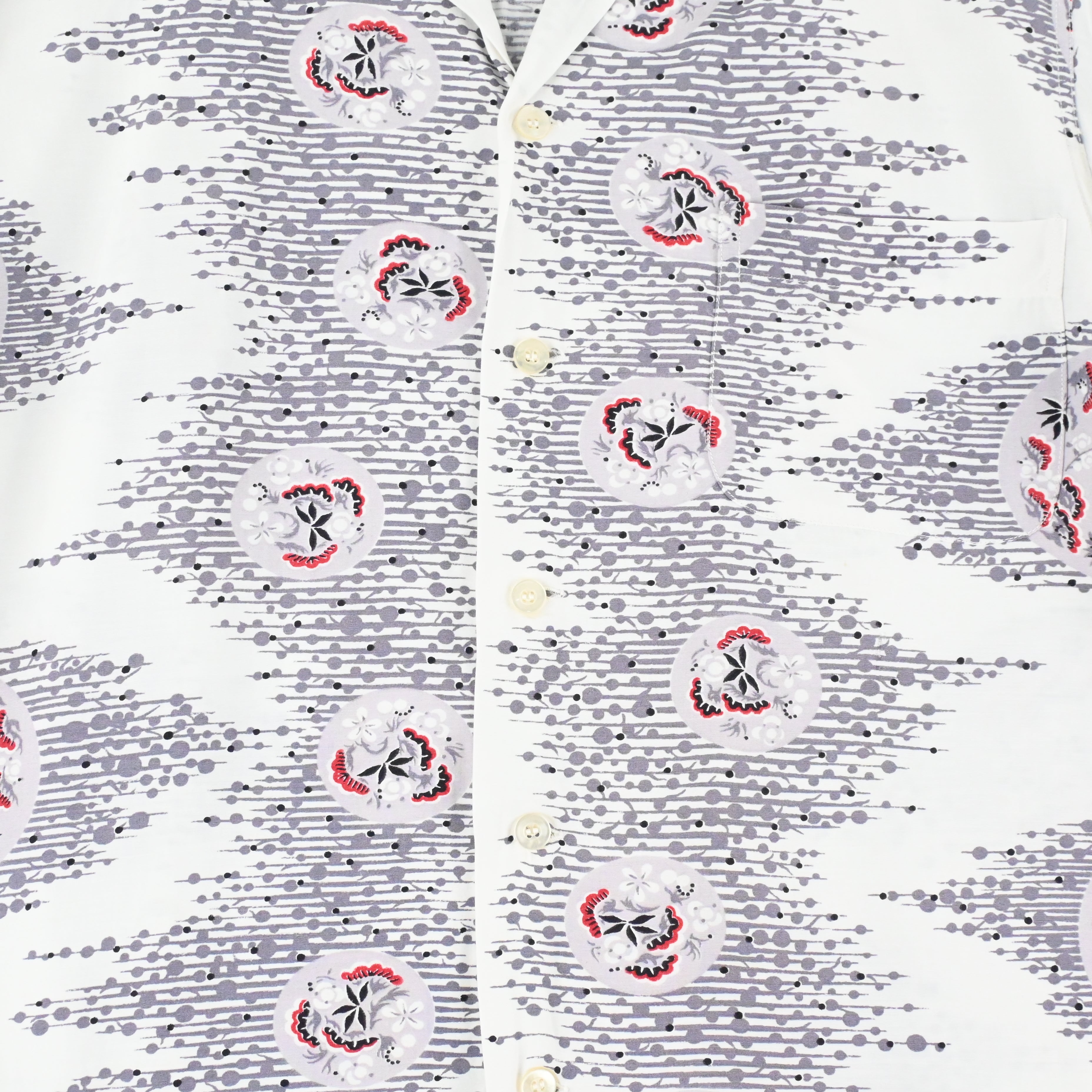 50's DUKE KAHANAMOKU HAWAIIAN SHIRT SIZE M