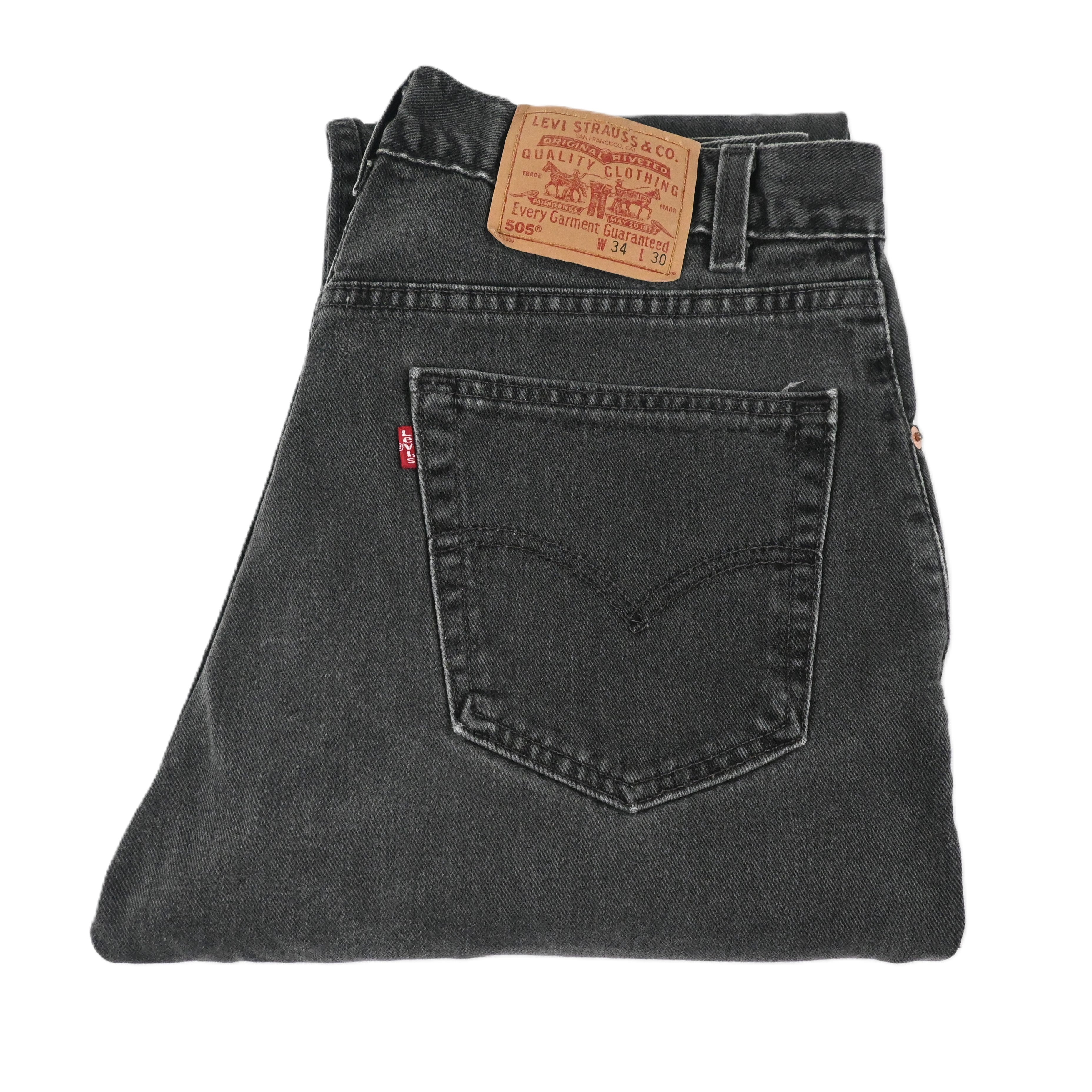 Levi's 1994年USA製 505-0260 ブラック W33/L30 95 LEVI'S 505-0260 W34 L30