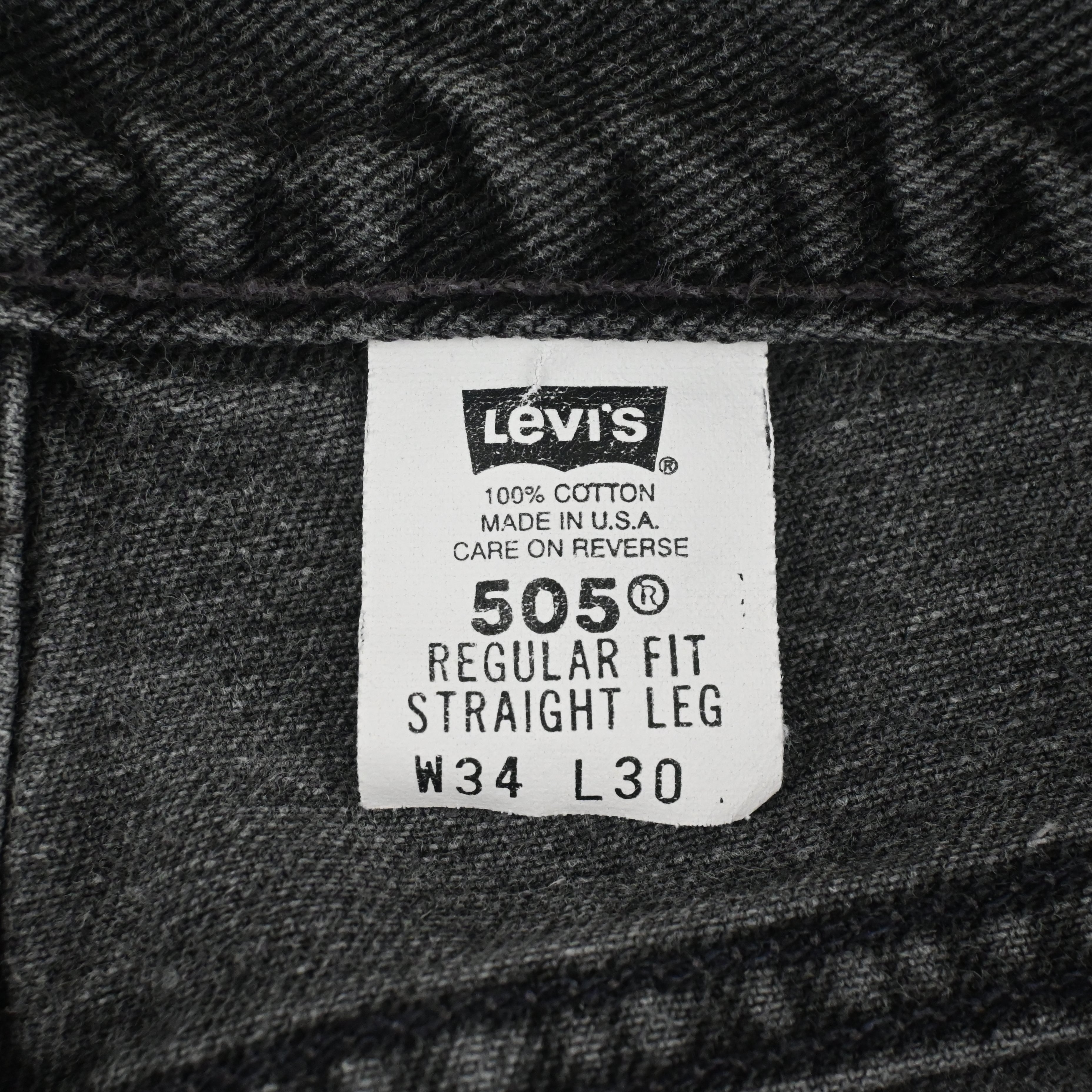'95 LEVI'S 505-0260 W34 L30