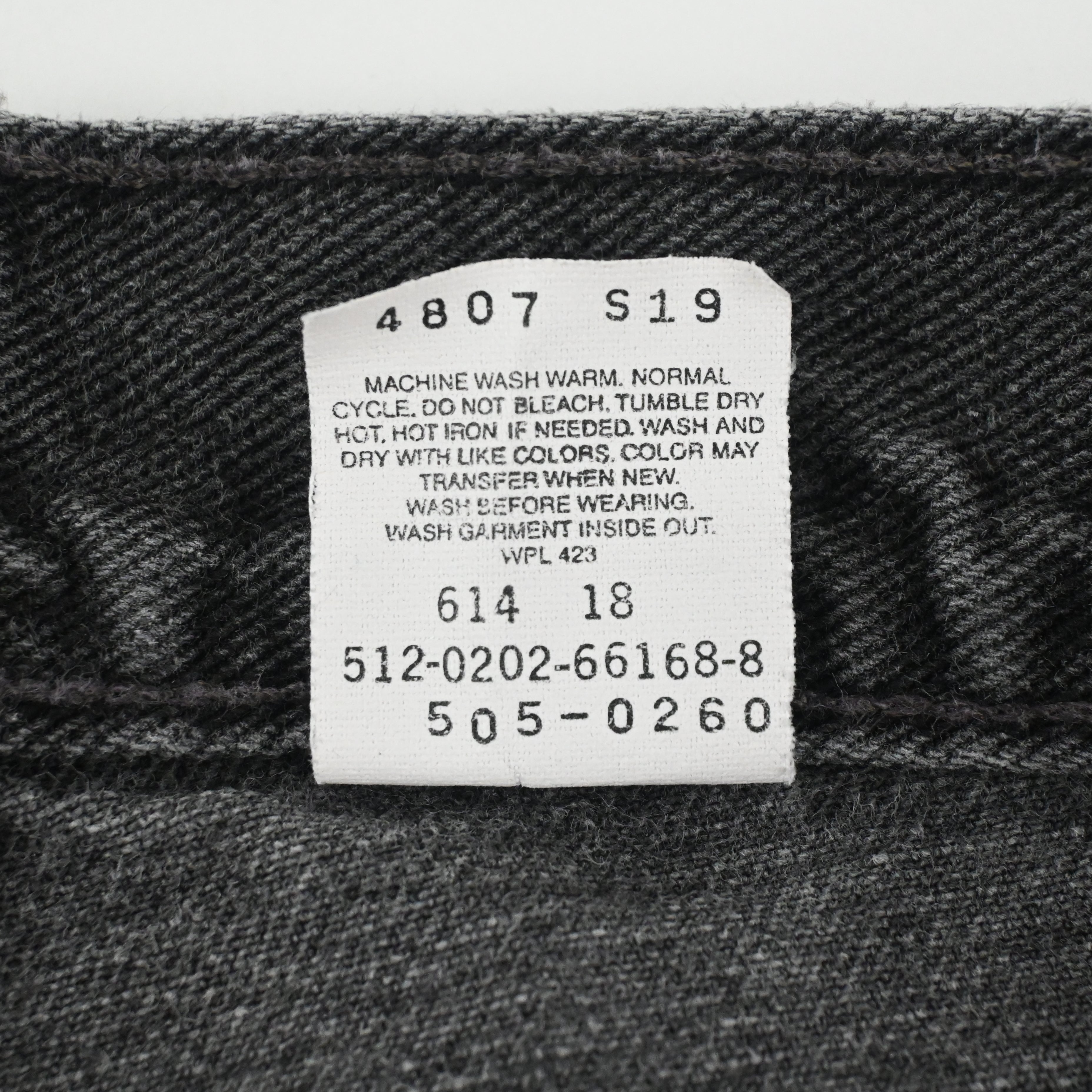 '95 LEVI'S 505-0260 W34 L30