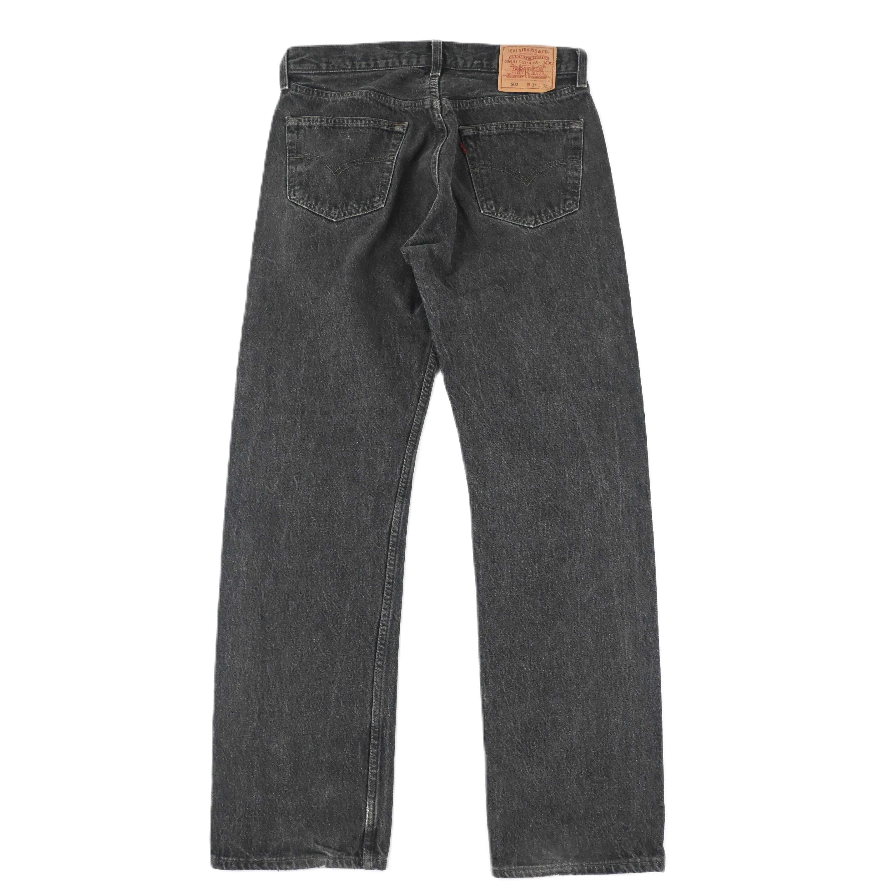 '95 LEVI'S 501-0658 BLACK W34 L32