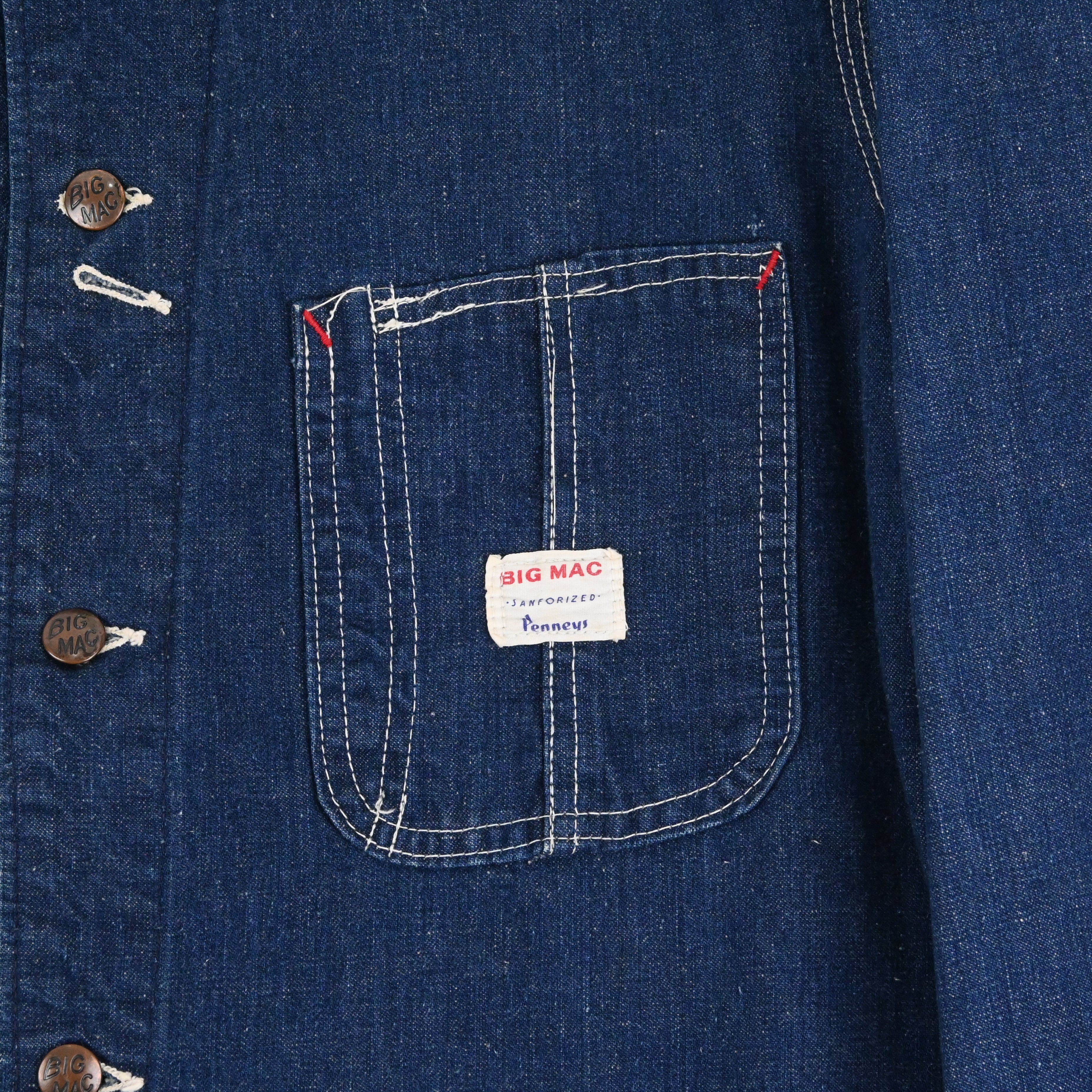 50's Penney's BIGMAC denim chore jacket