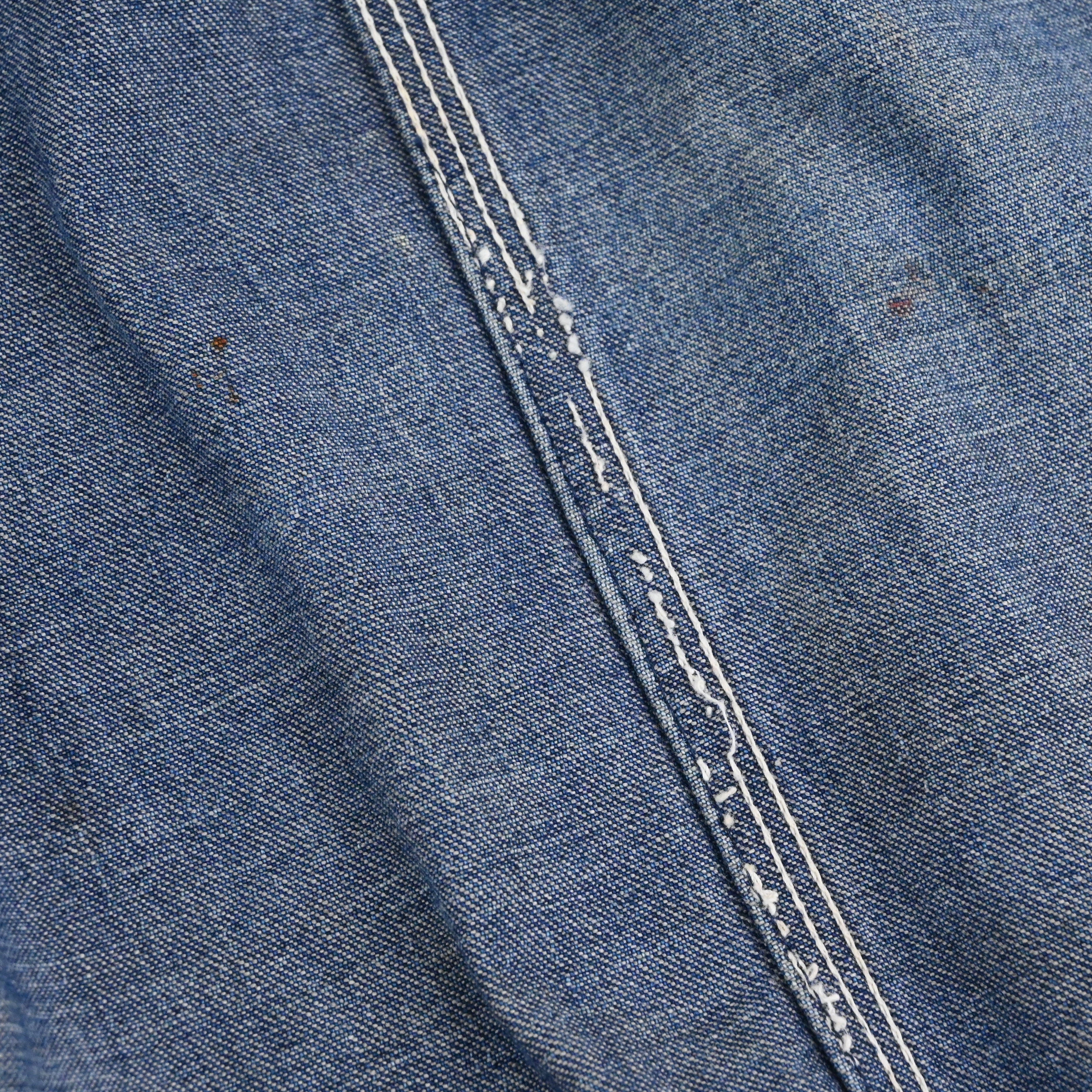 ステッチ飛び（裏）