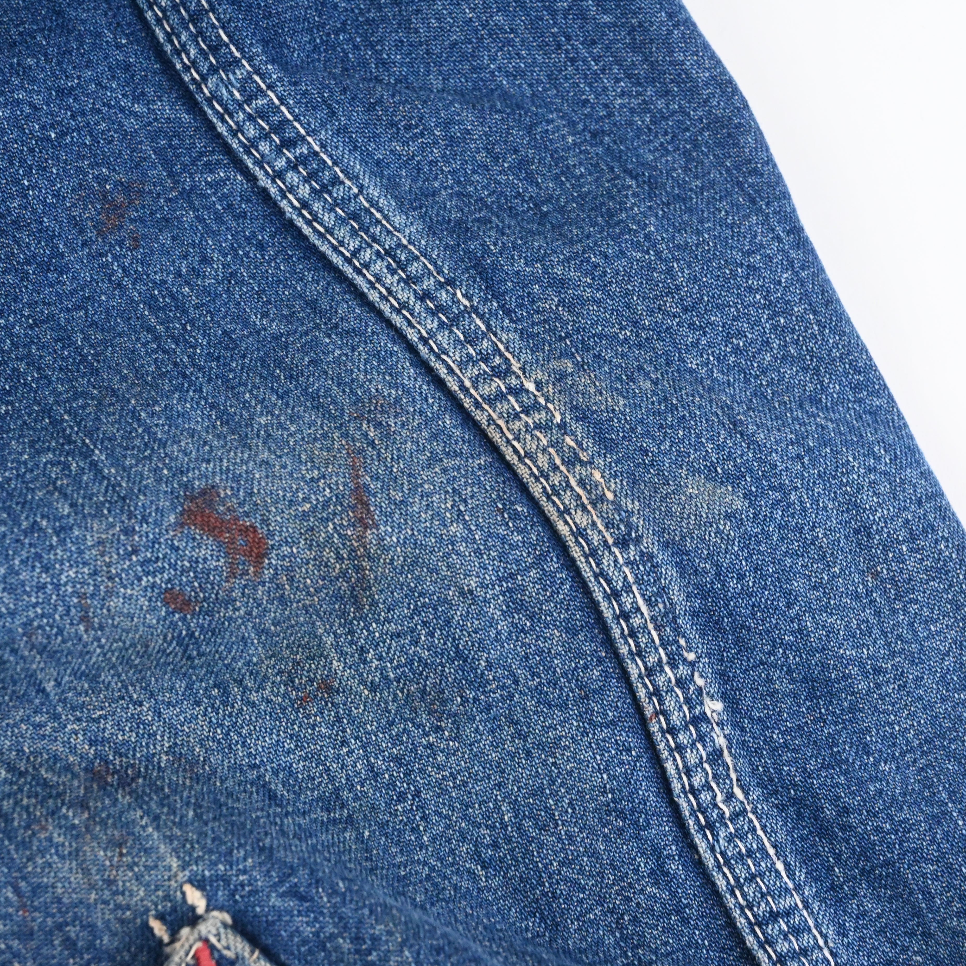 ステッチ飛び（表）