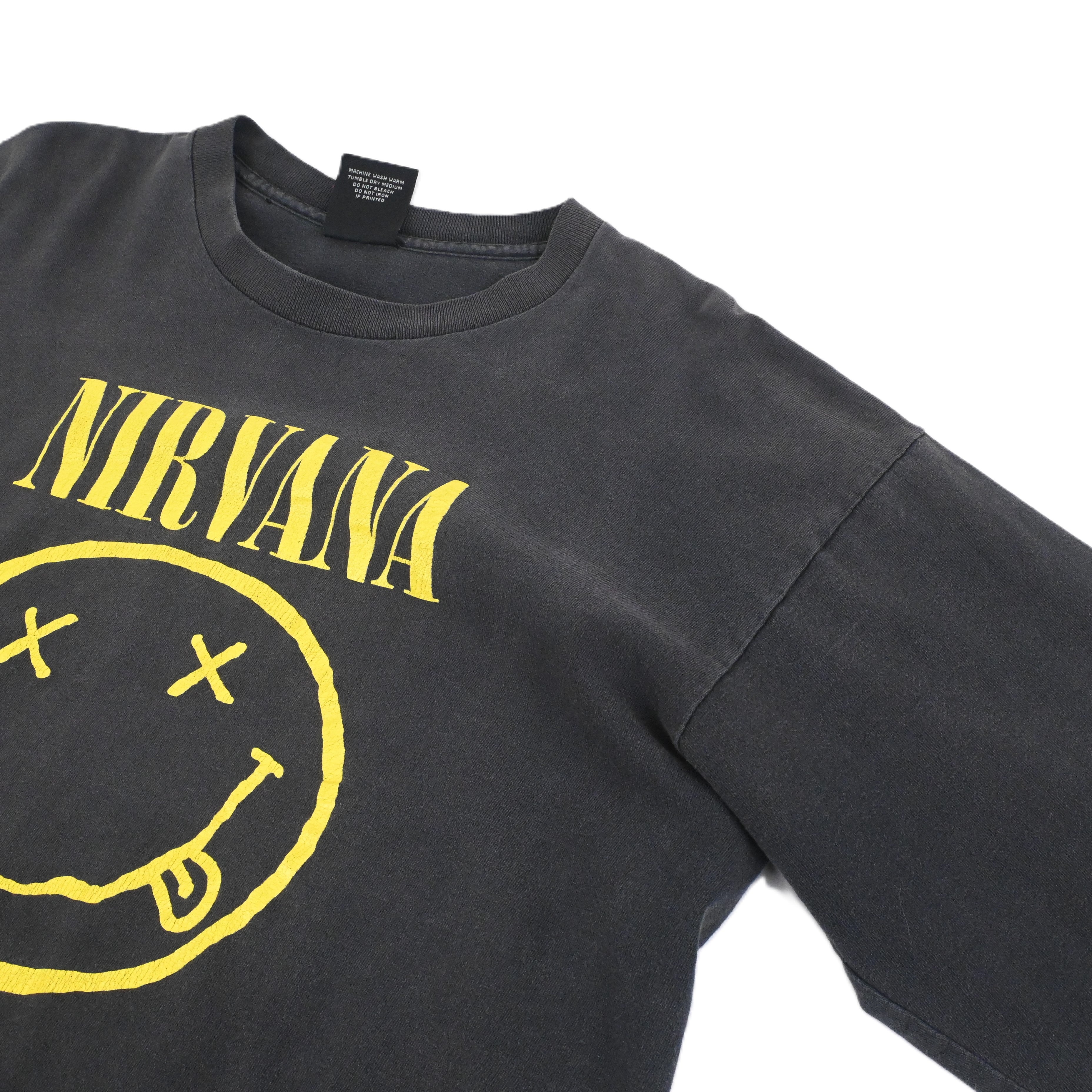 '91-92 Nirvana "Nevermind" period T-SHIRT SIZE XL