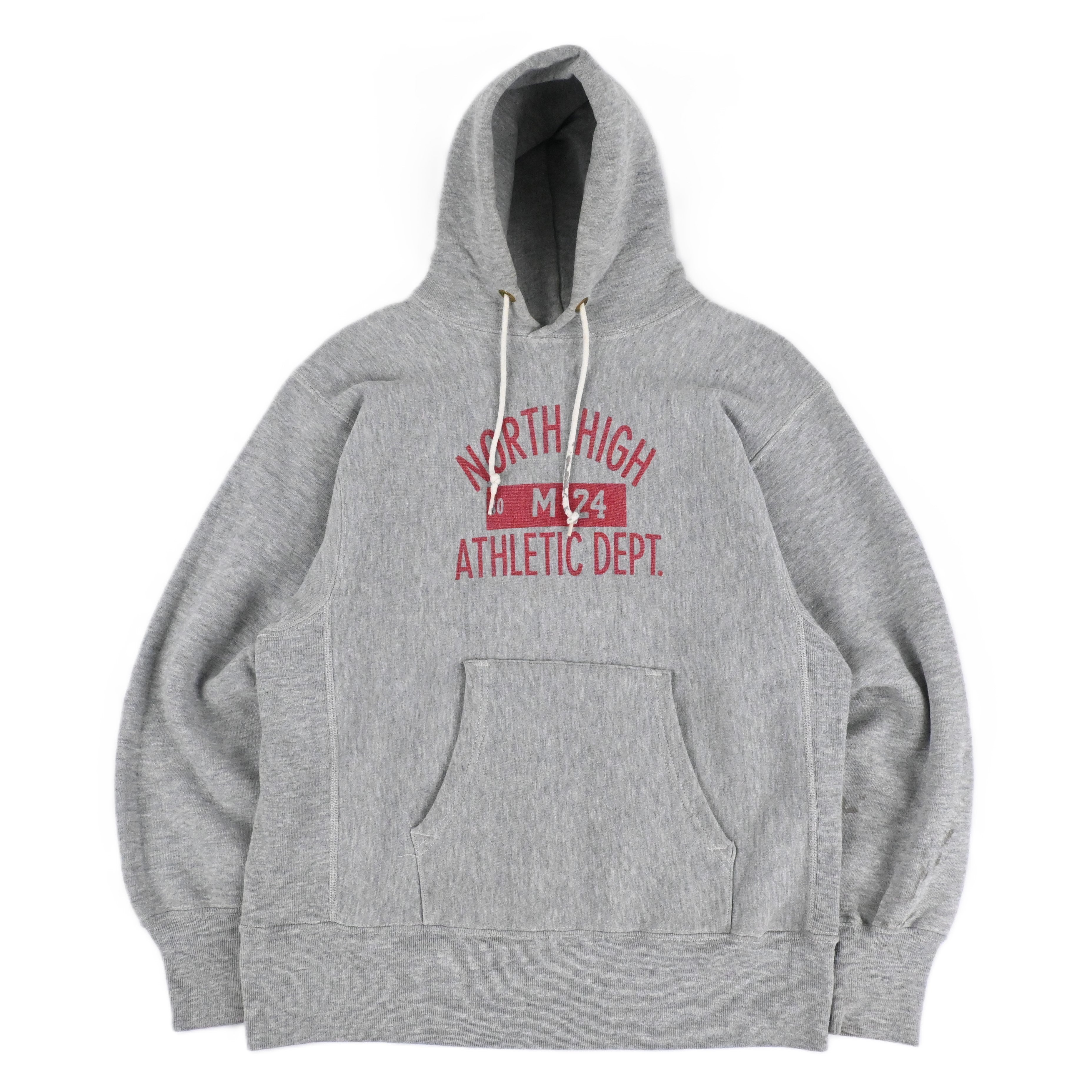 70’s CHAMPION REVERSE WEAVE HOODIE "NORTH HIGH ATHLETIC DEPT." SIZE M