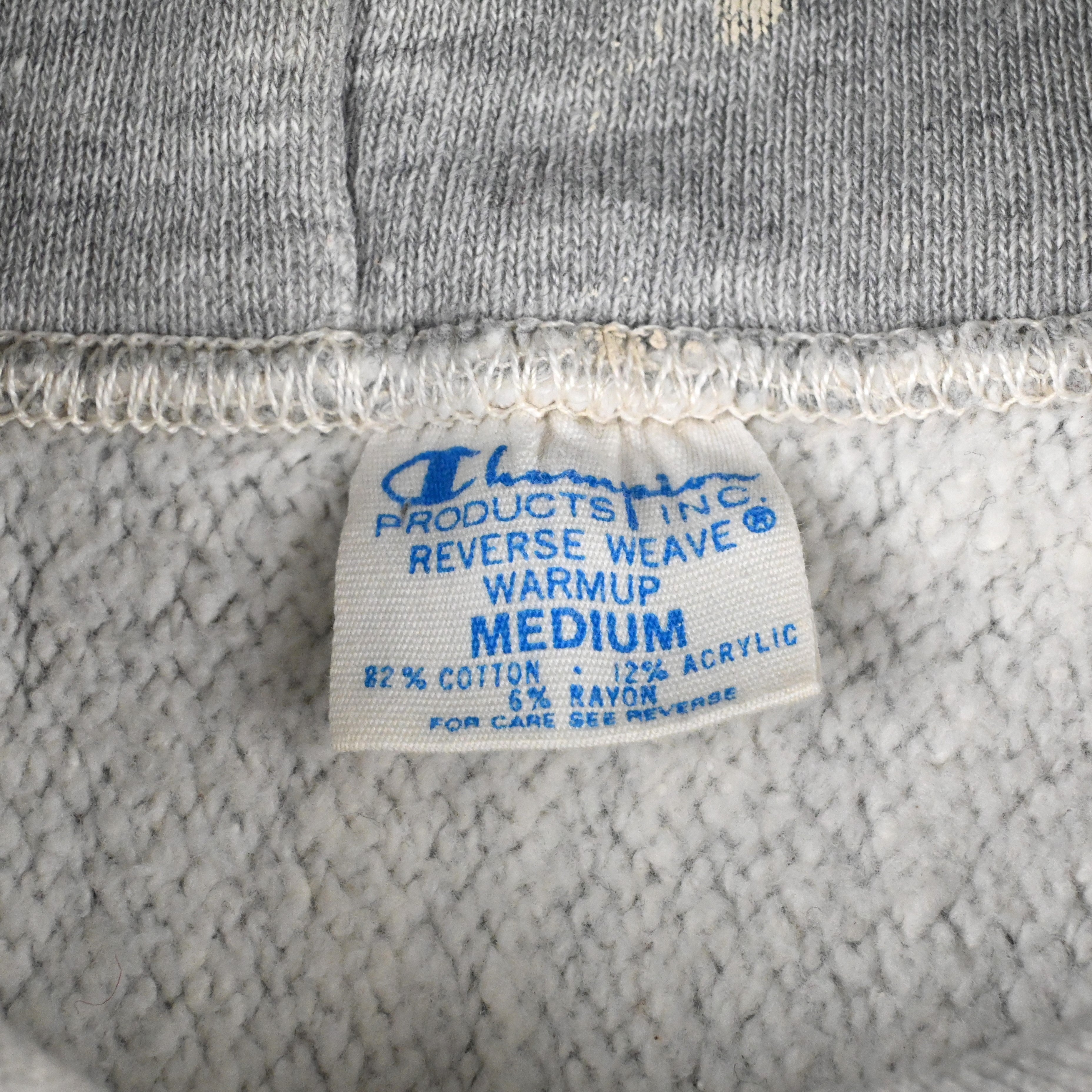 70’s CHAMPION REVERSE WEAVE HOODIE "NORTH HIGH ATHLETIC DEPT." SIZE M