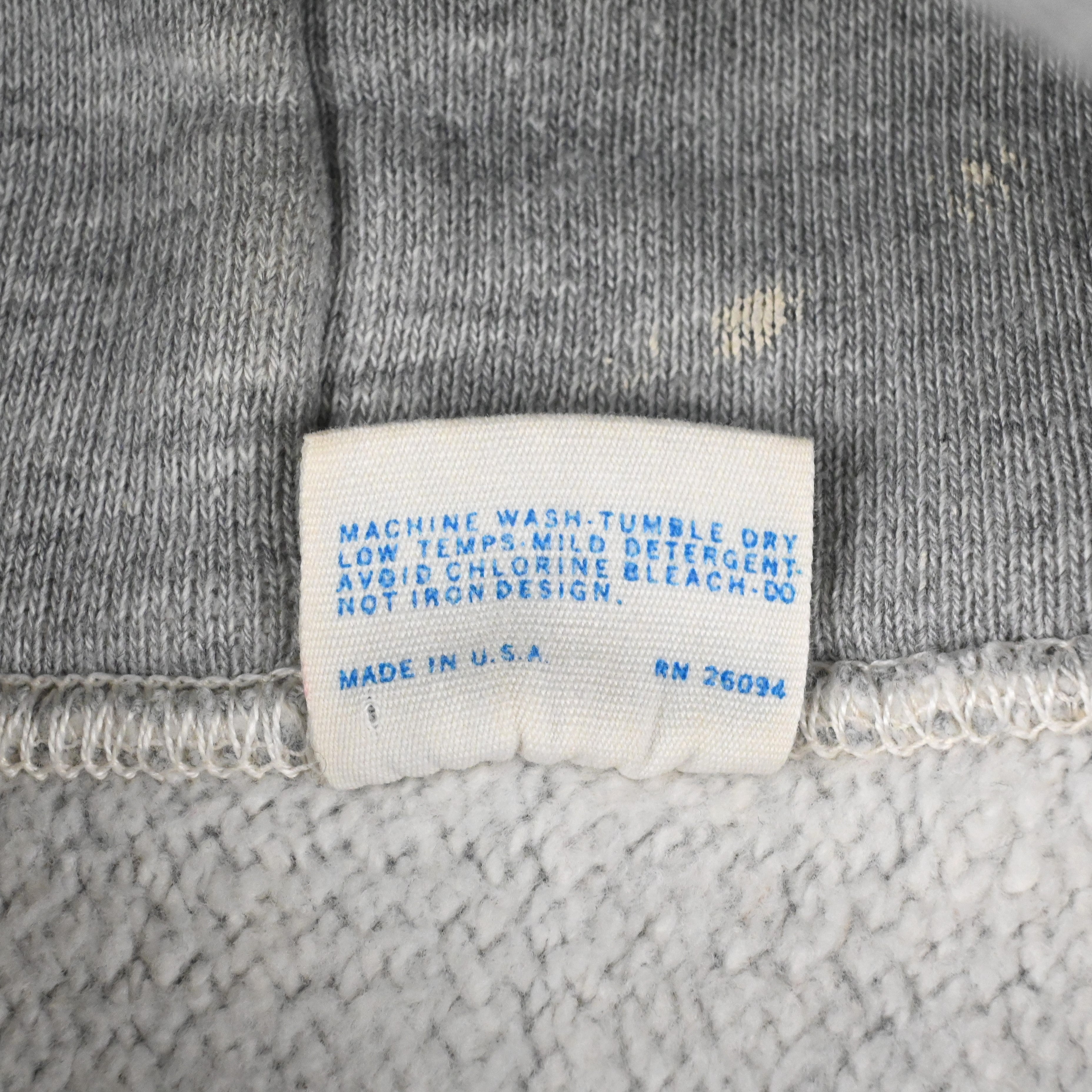 70’s CHAMPION REVERSE WEAVE HOODIE "NORTH HIGH ATHLETIC DEPT." SIZE M