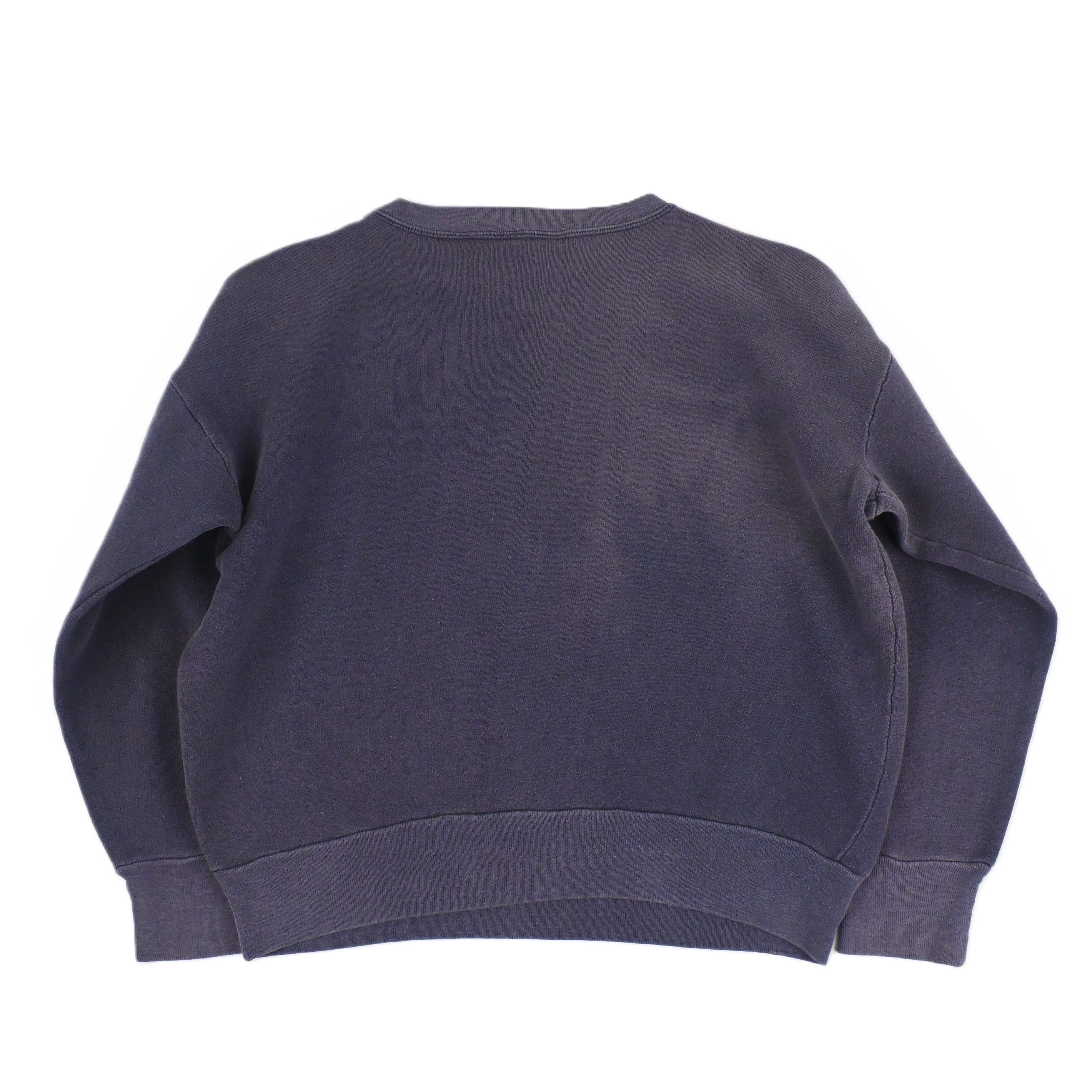 50's~ Printed Sweat Shirt "ANDOVER" SIZE 38-40