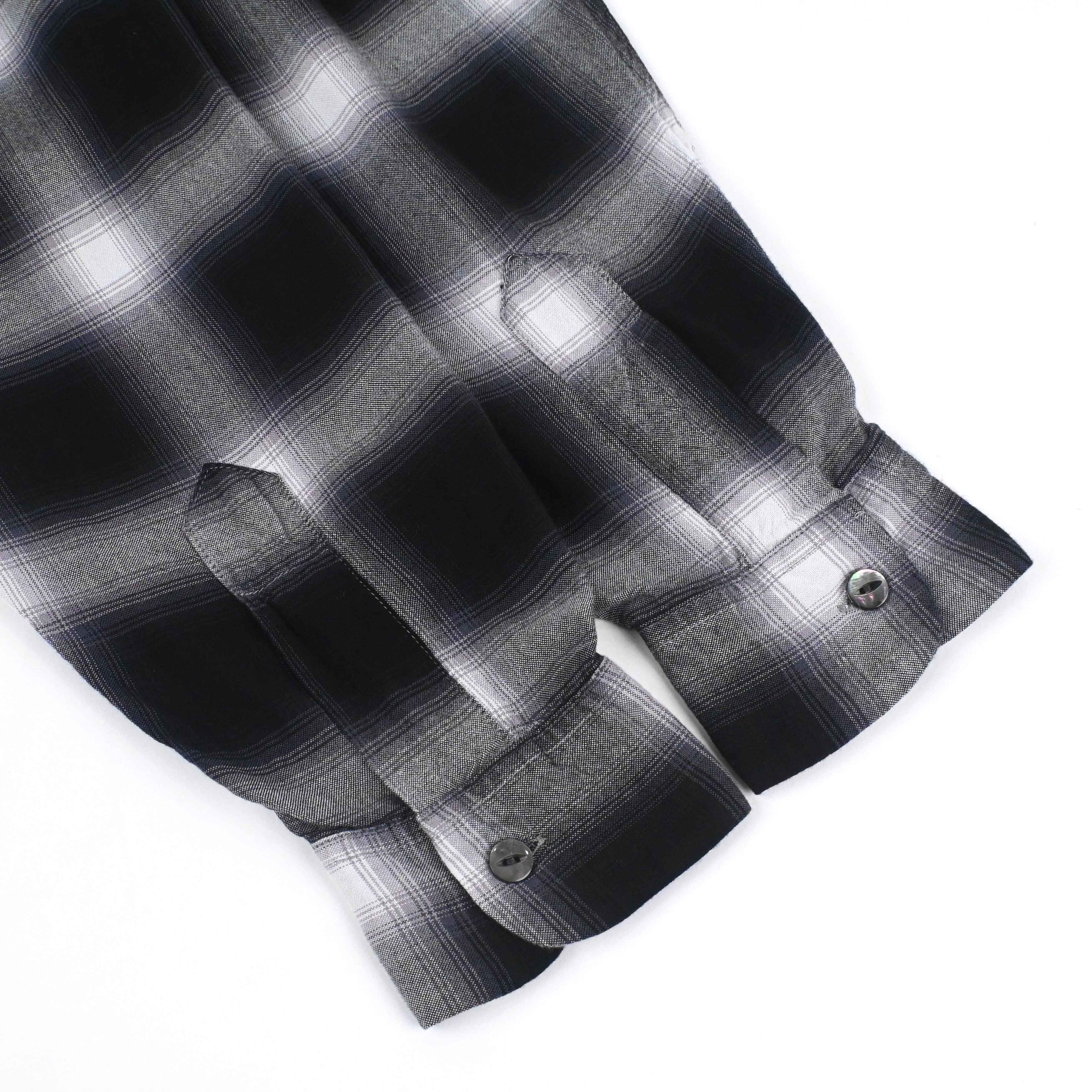 Foremost Original Shadow Plaid Rayon Shirt