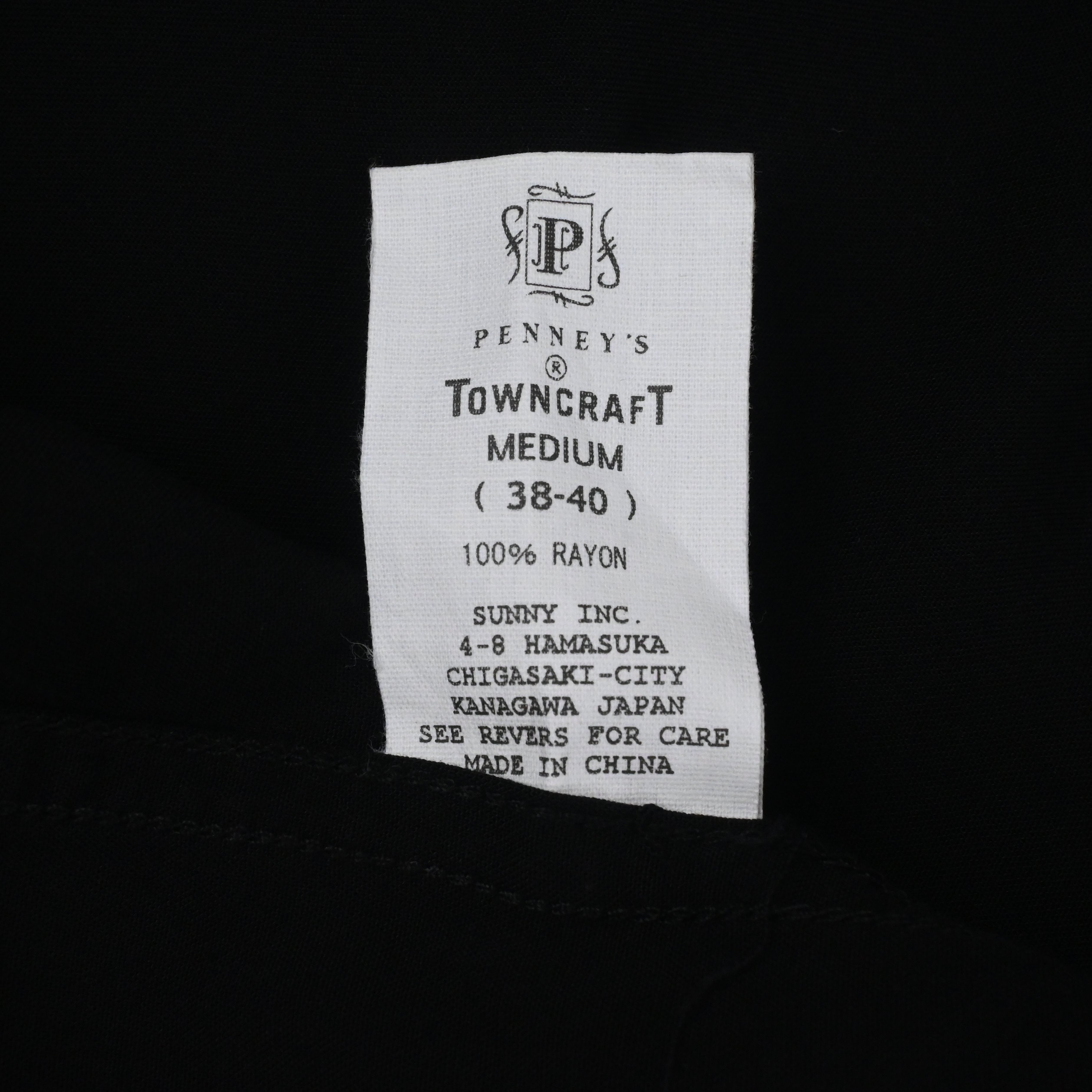 Foremost Original Black Rayon Shirt