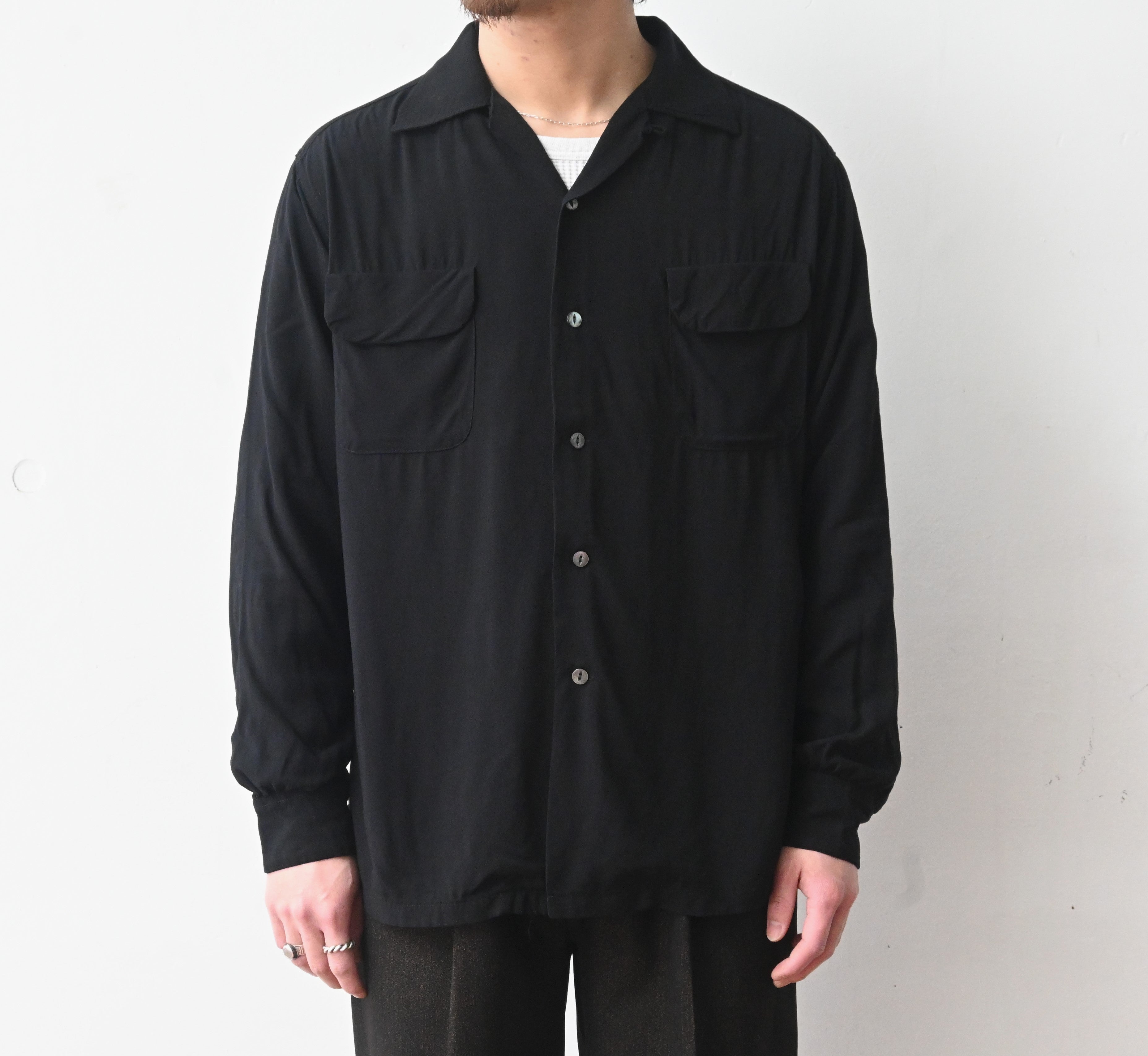 Foremost Original Black Rayon Shirt