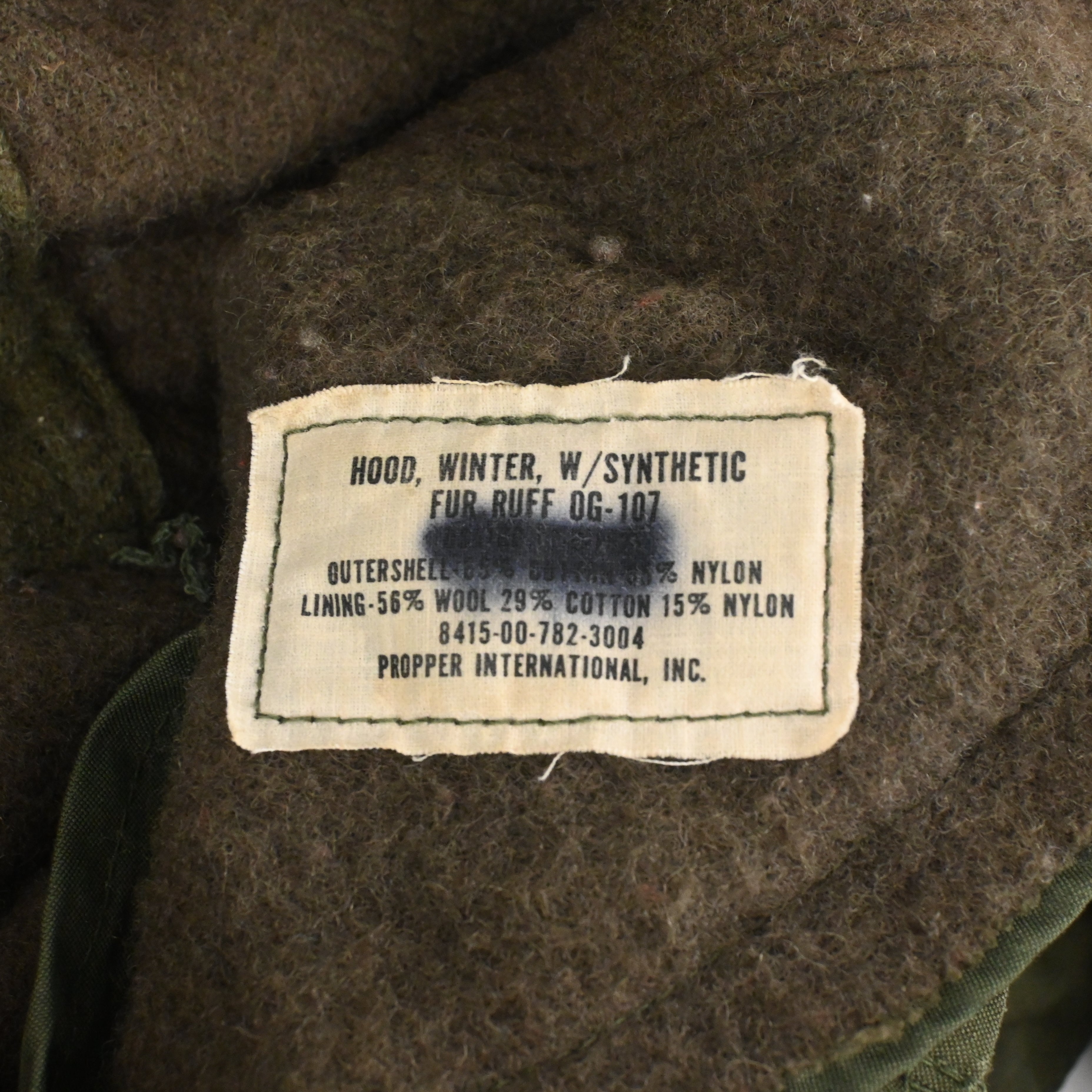 '78 M-65 FIELD PARKA FULL SET NON WASH SIZE S-REG