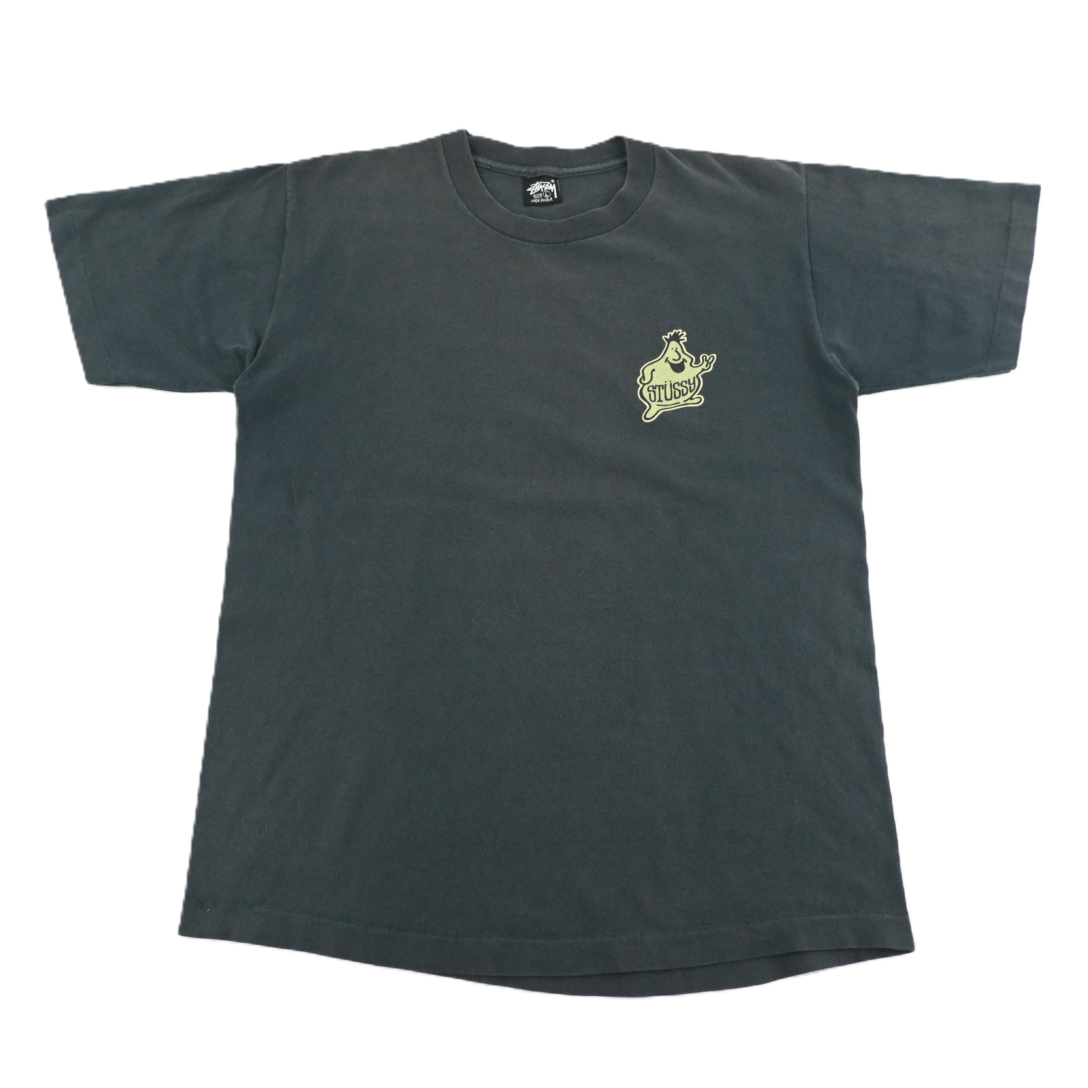 80's STUSSY "Mr. Blob" T-SHIRT SIZE L
