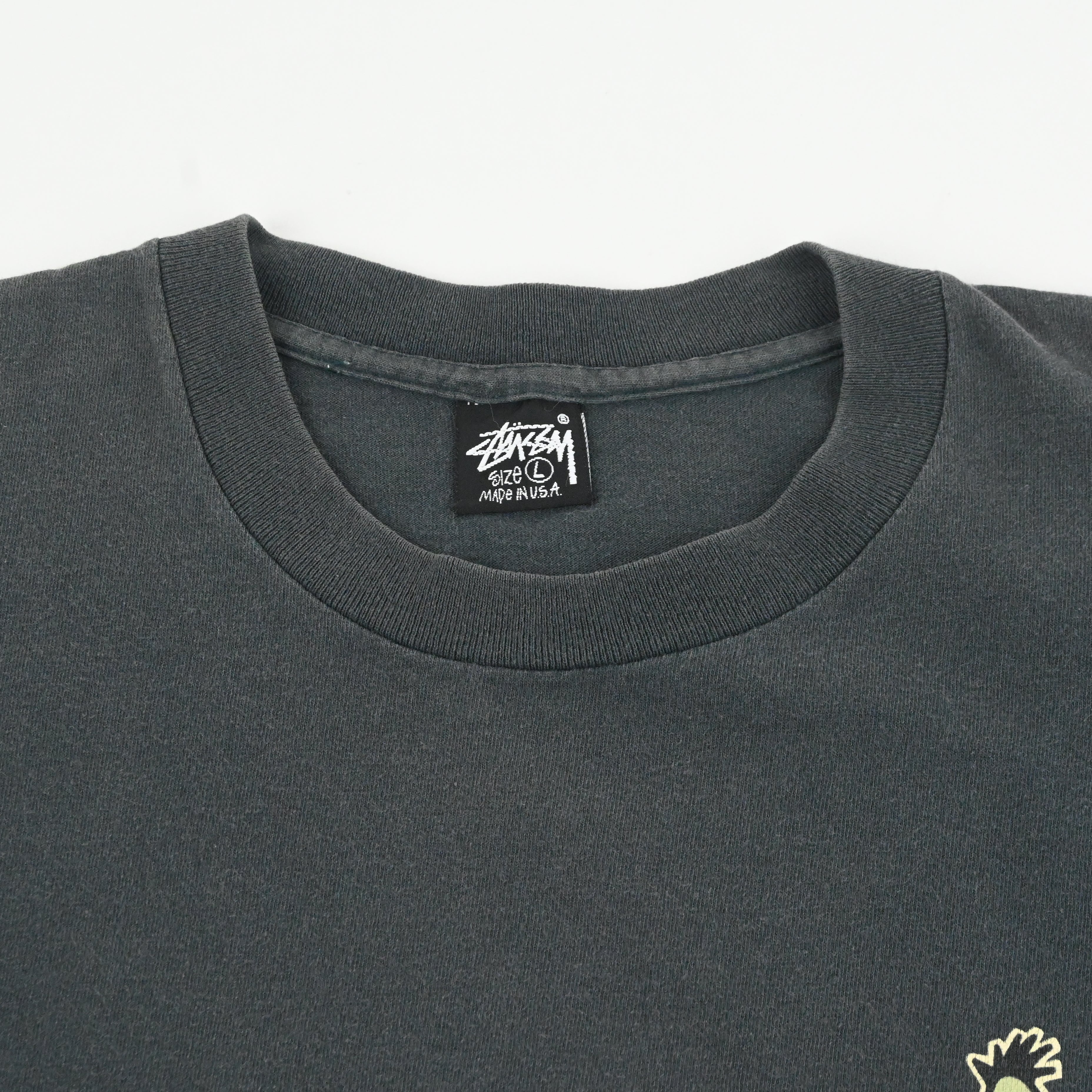 80's STUSSY "Mr. Blob" T-SHIRT SIZE L