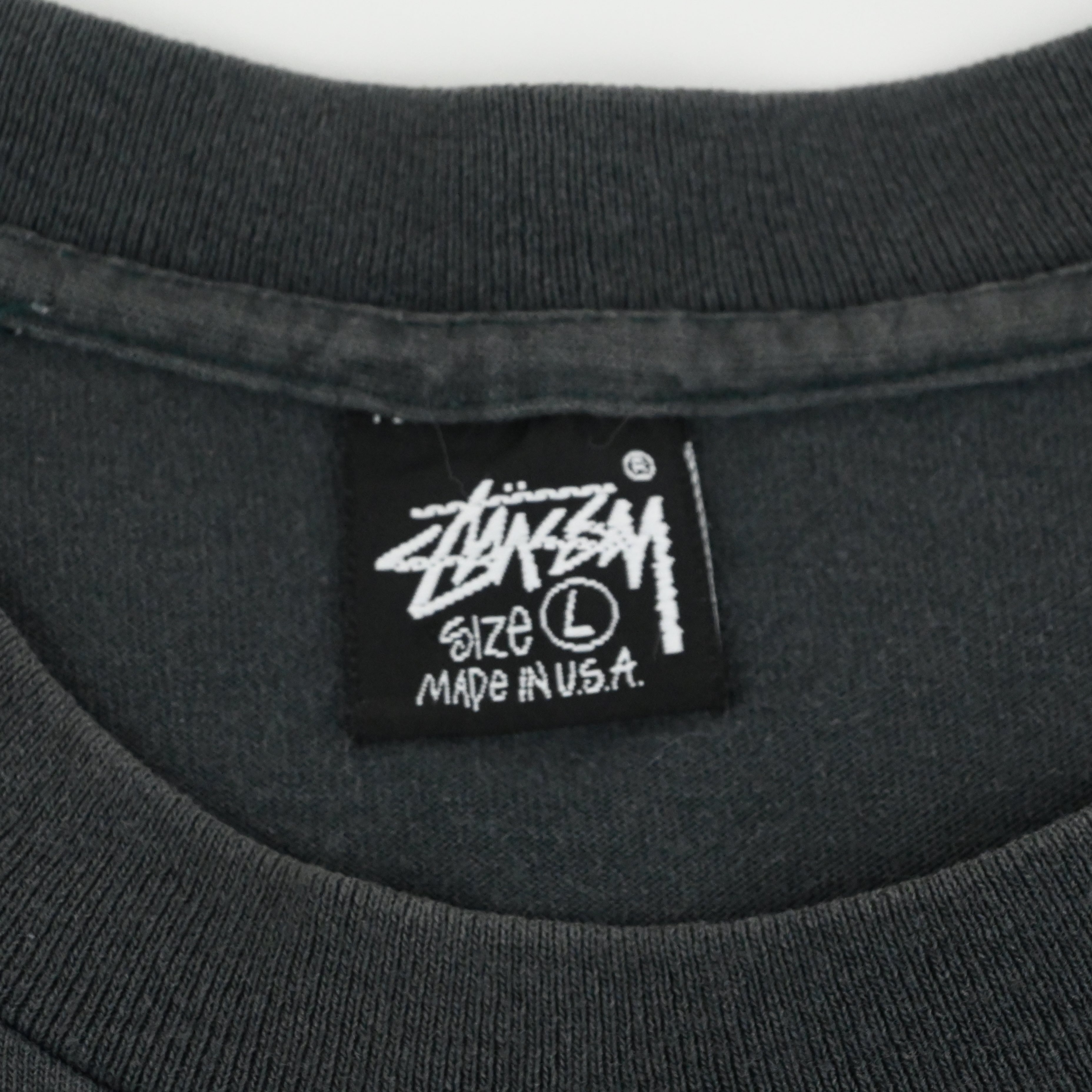 80's STUSSY "Mr. Blob" T-SHIRT SIZE L