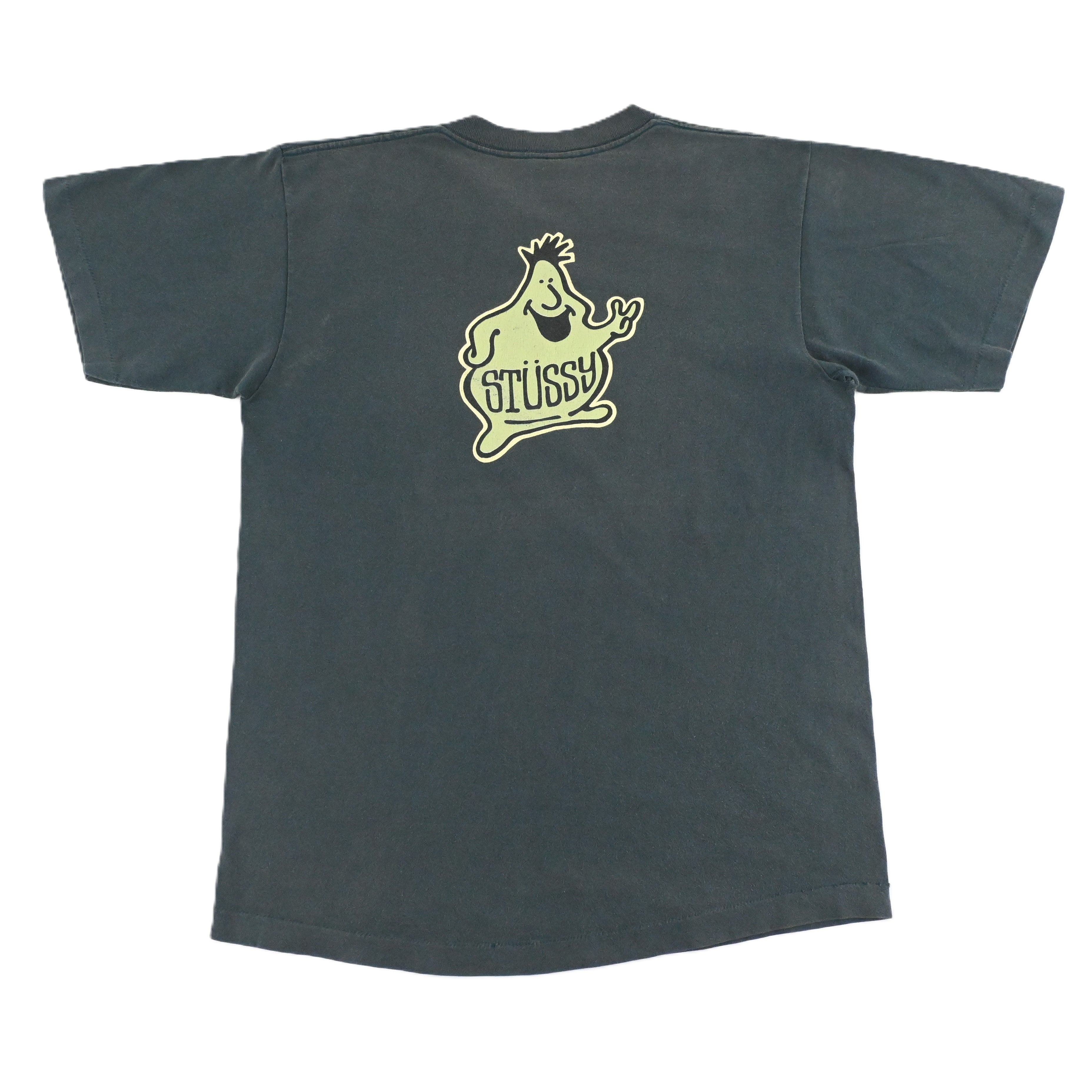 80's STUSSY "Mr. Blob" T-SHIRT SIZE L