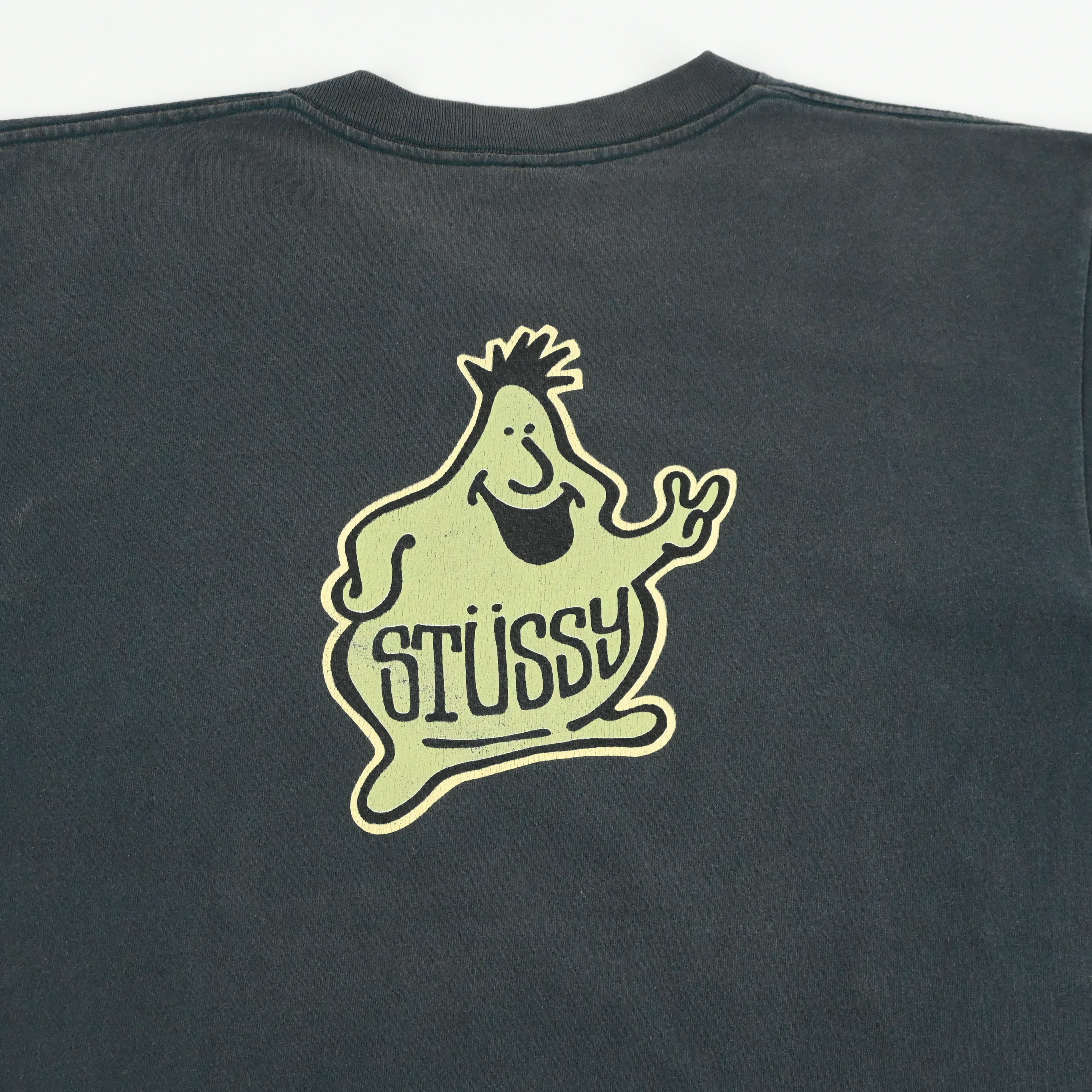80's STUSSY "Mr. Blob" T-SHIRT SIZE L