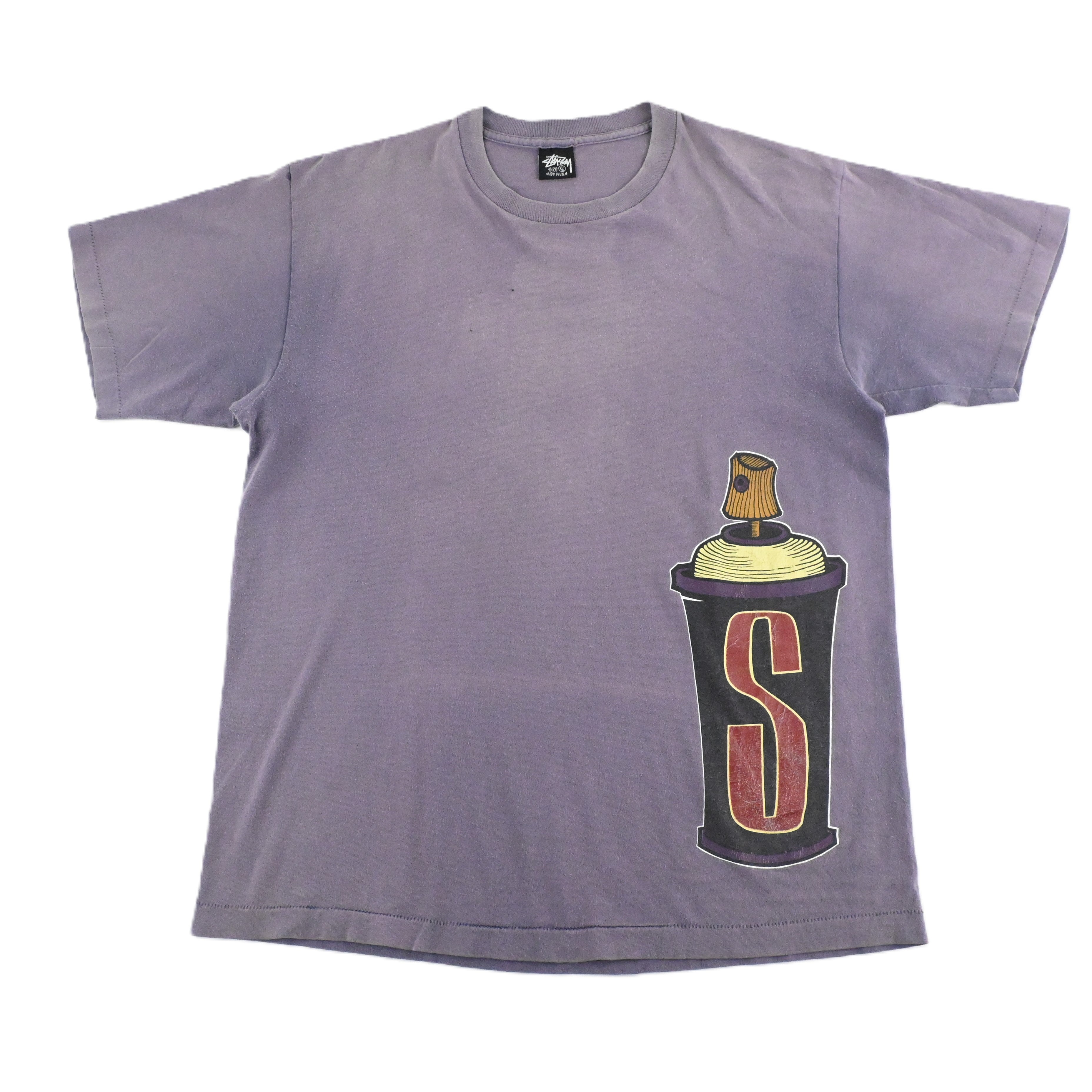 80’s STUSSY "SPRAY CAN" T-SHIRT SIZE XL