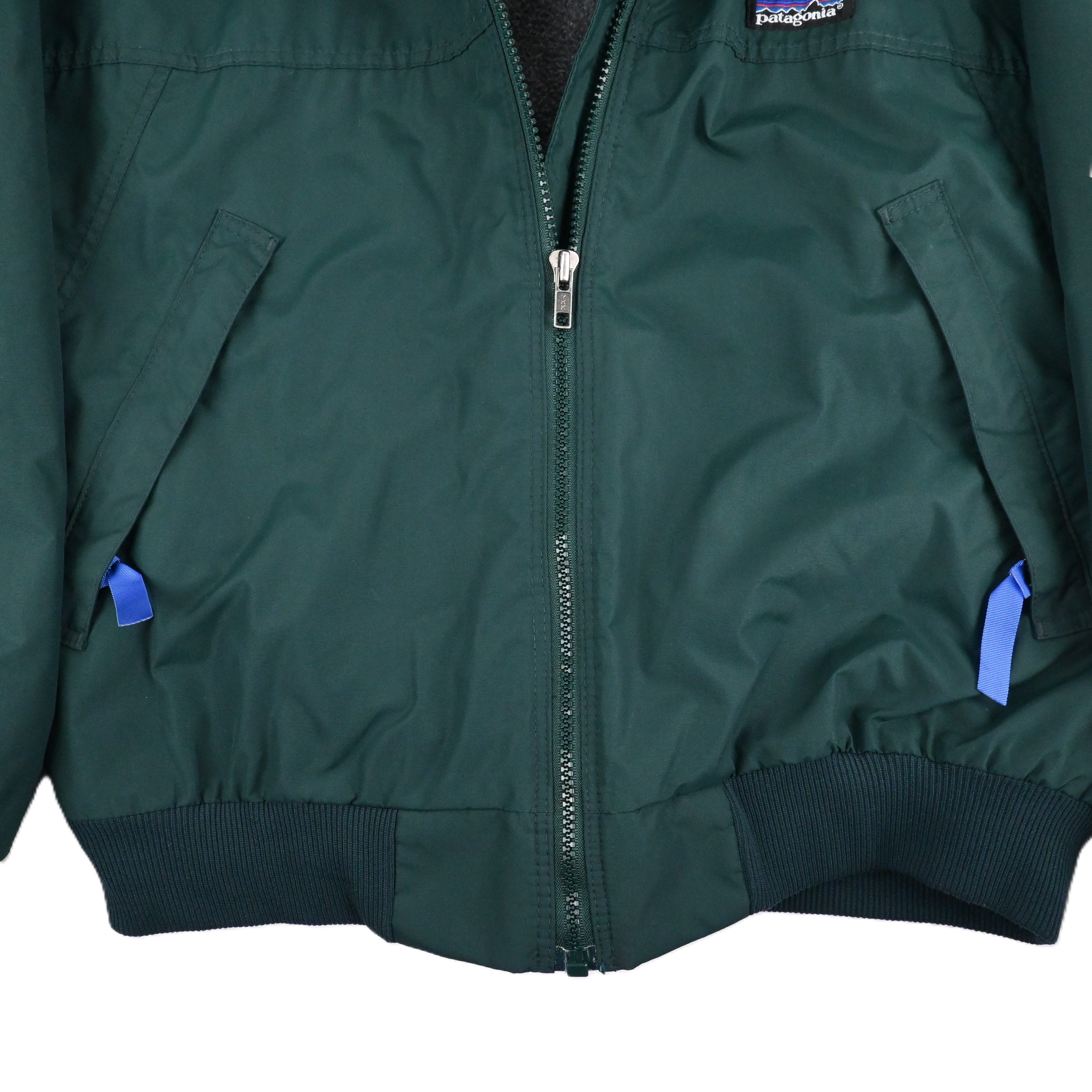 '93 patagonia SHELLED SYNCHILLA JACKET SIZE M Hunter Green/Charcoal