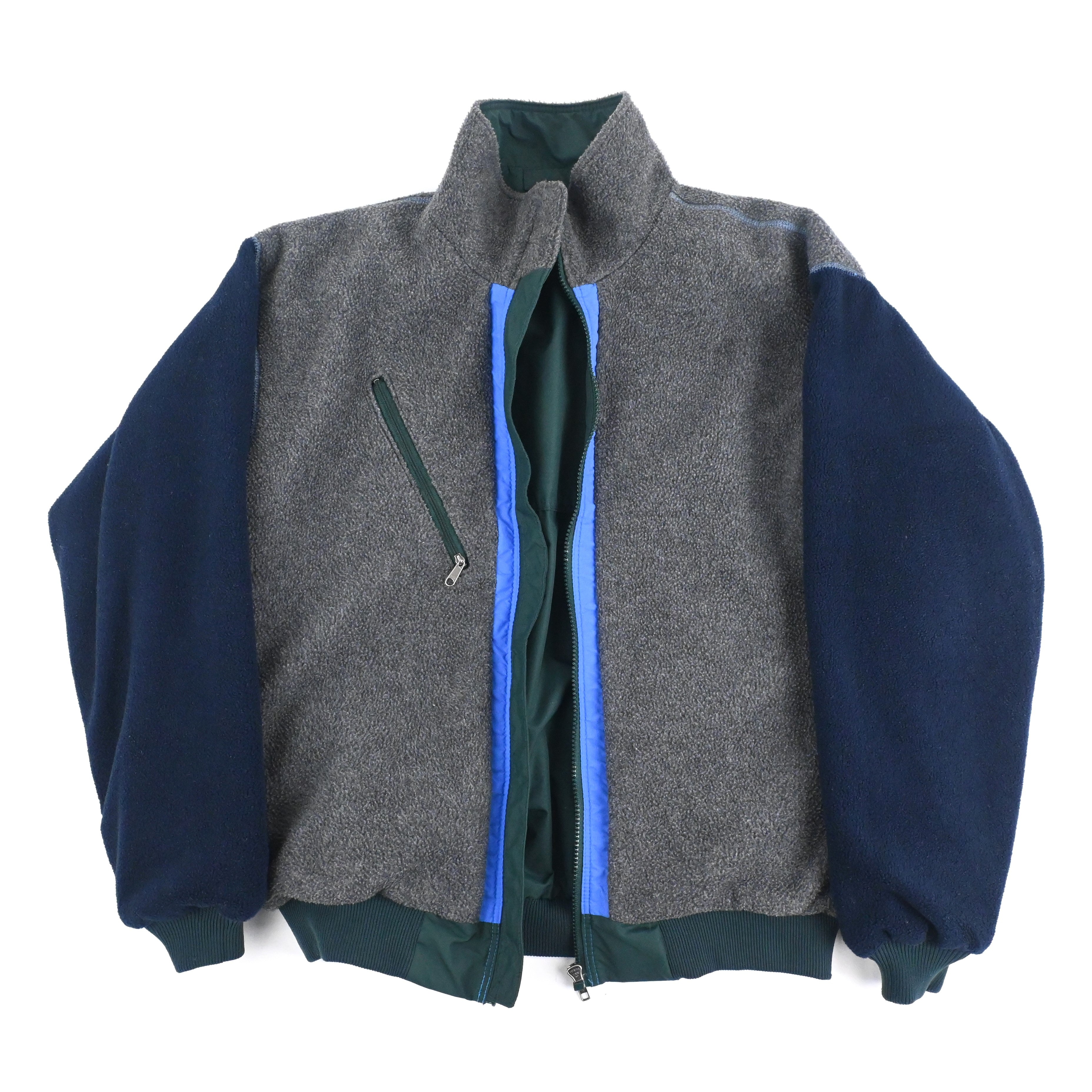 '93 patagonia SHELLED SYNCHILLA JACKET SIZE M Hunter Green/Charcoal