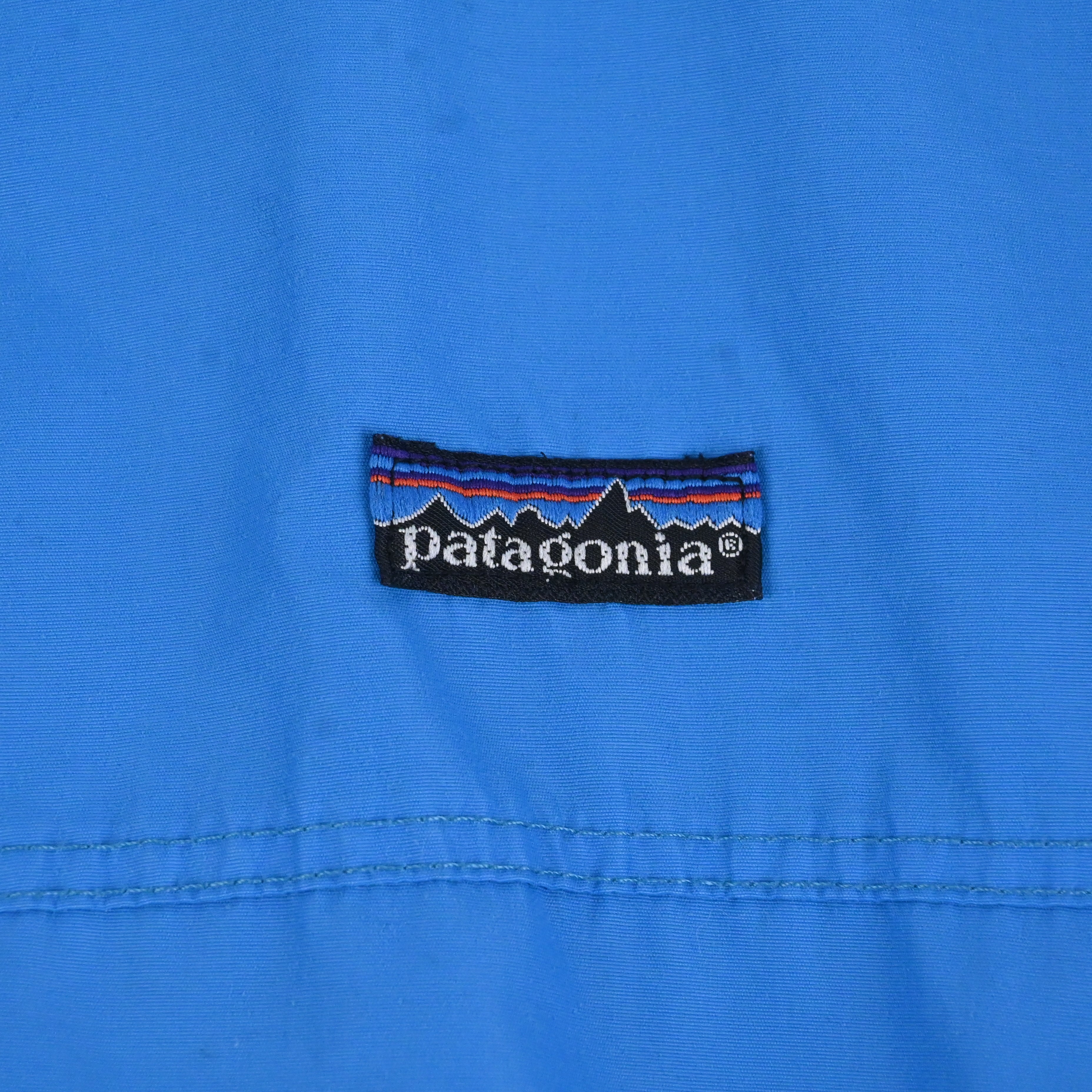 80's patagonia SHELLED SYNCHILLA JACKET SIZE XL Peacock/Black