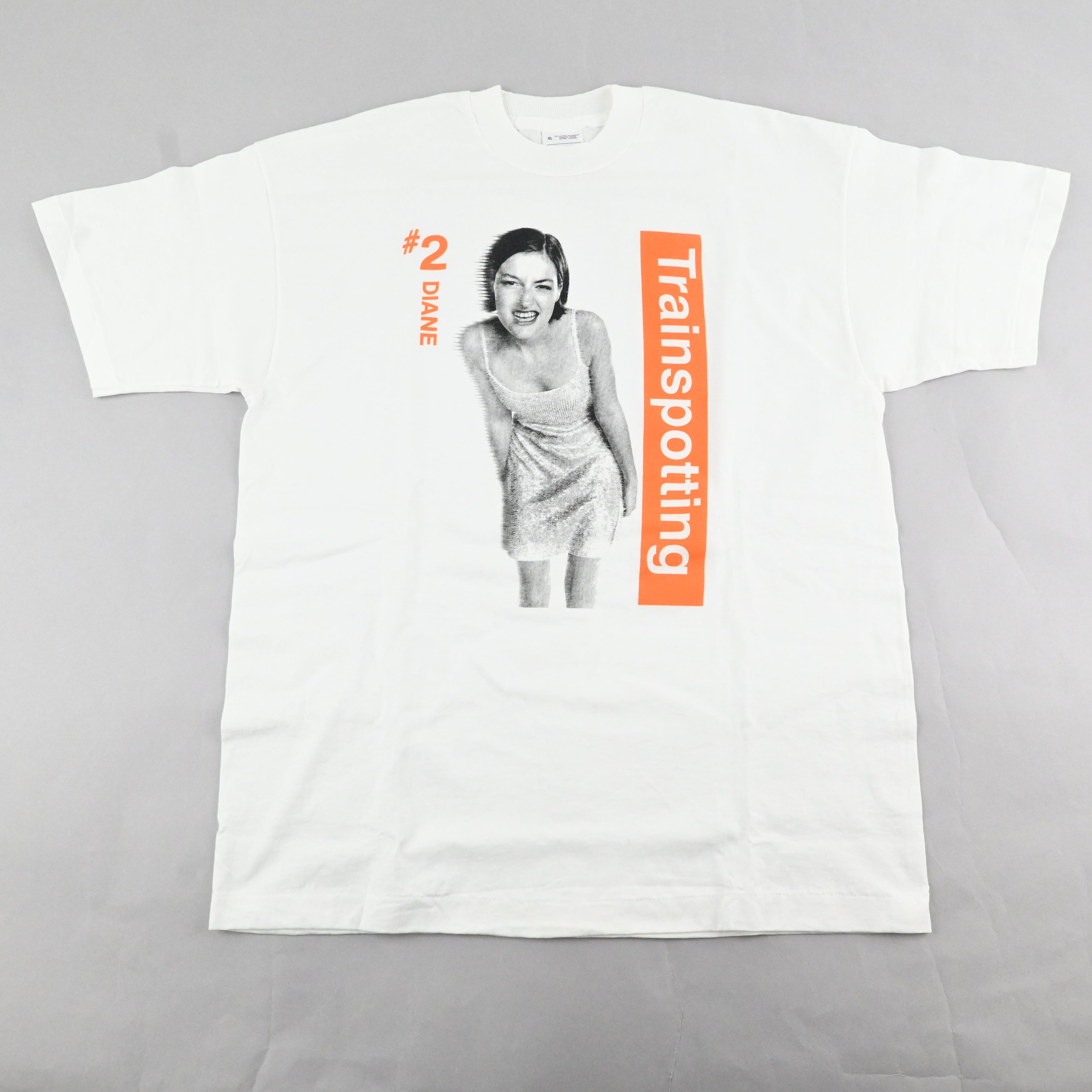 1996© TRAINSPOTTING “DIANE” MOVIE T-SHIRT SIZE XL DEAD STOCK