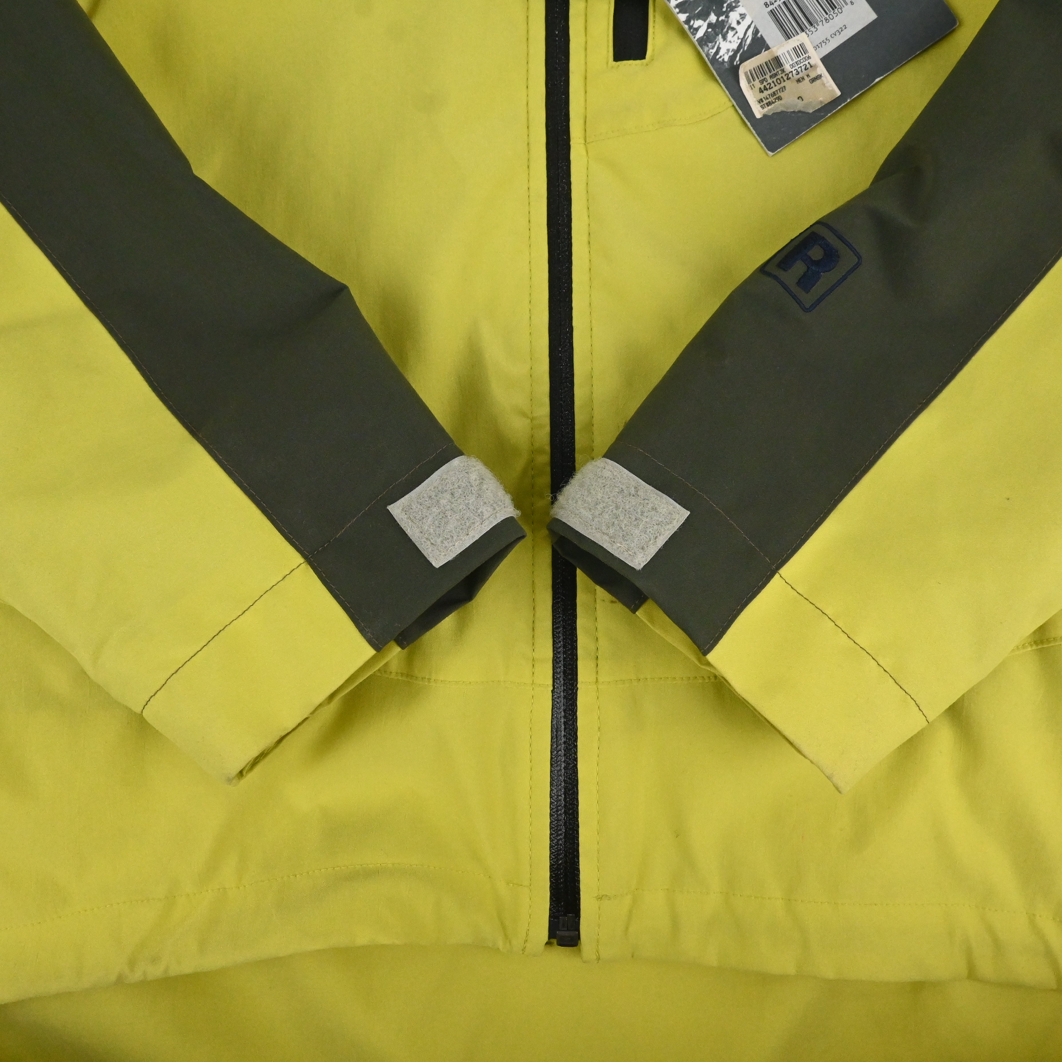 ’01 patagonia STRETCH SPEED ASCENT JACKET DEAD STOCK SIZE M  Green Spark