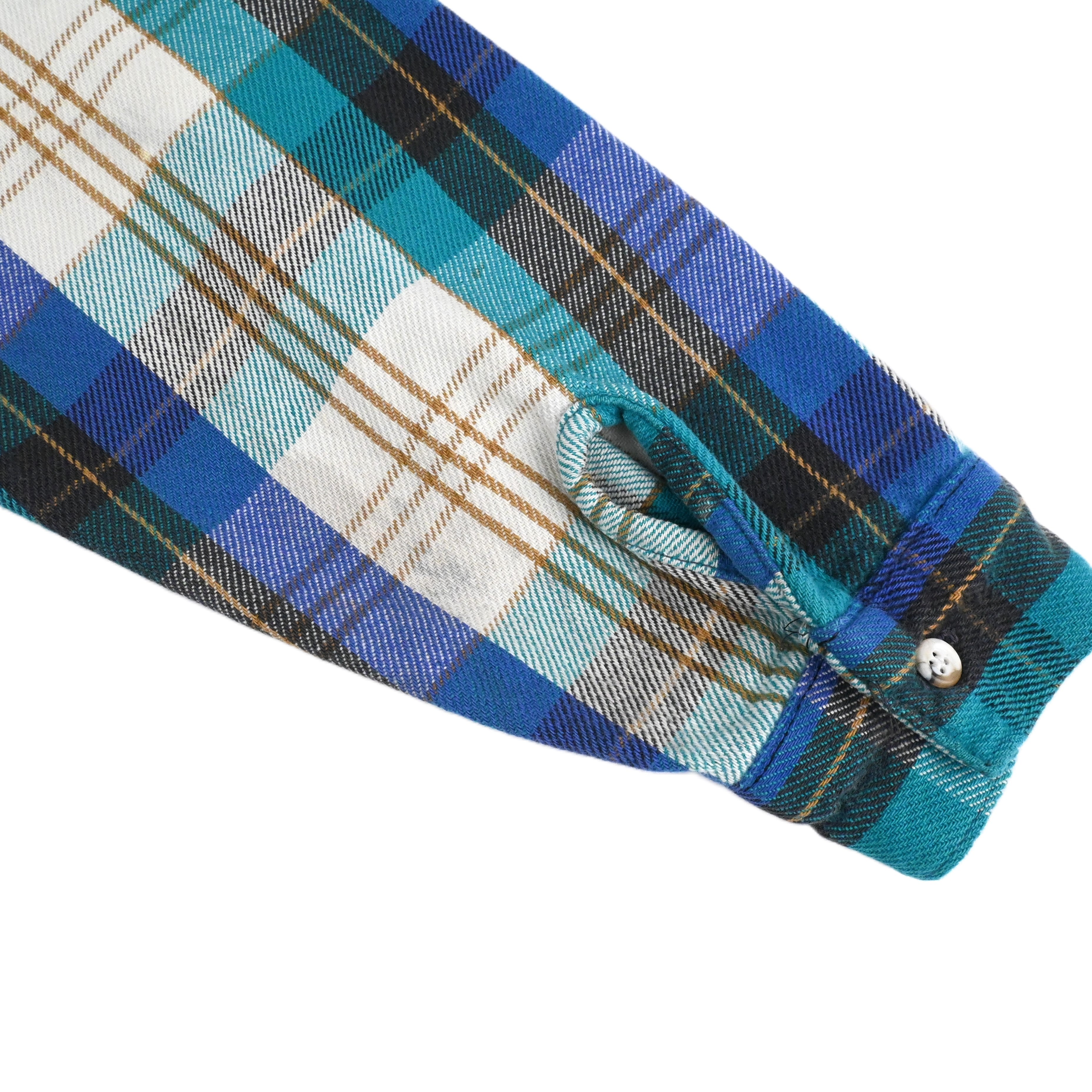 80's FIVE BROTHER FLANNEL L/S SHIRT SIZE L-TALL