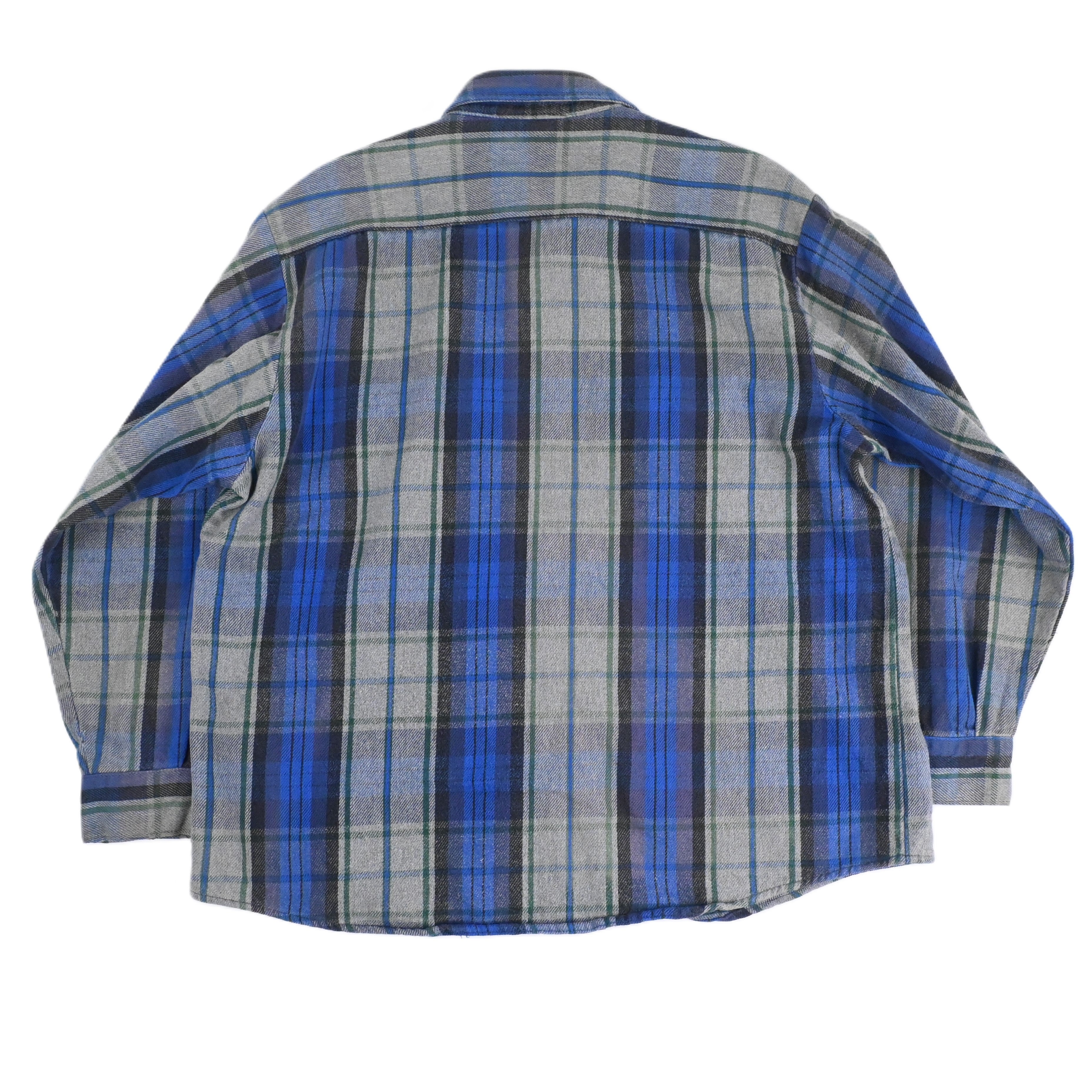 90's FIVE BROTHER FLANNEL L/S SHIRT SIZE XL