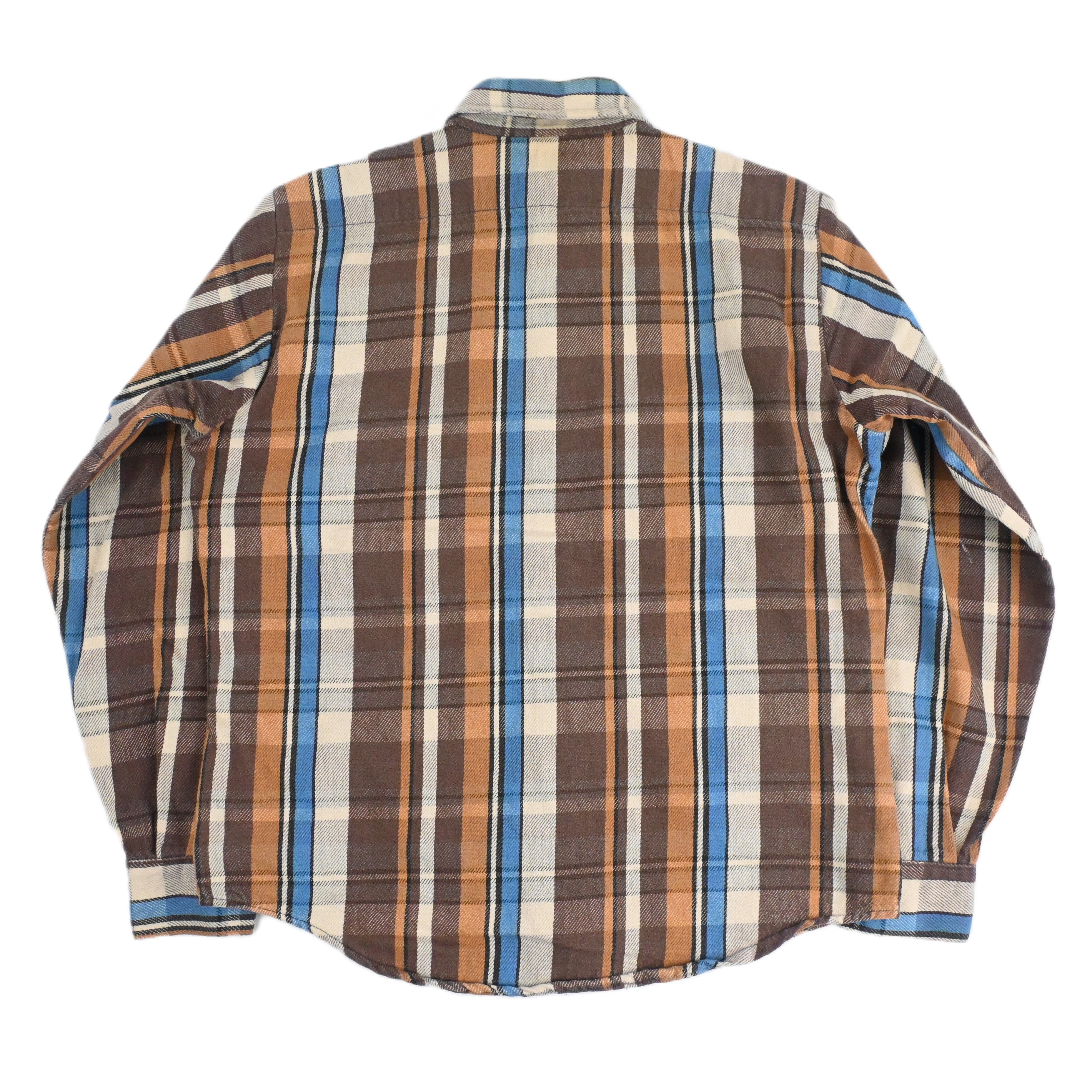 80's FIVE BROTHER FLANNEL L/S SHIRT SIZE M