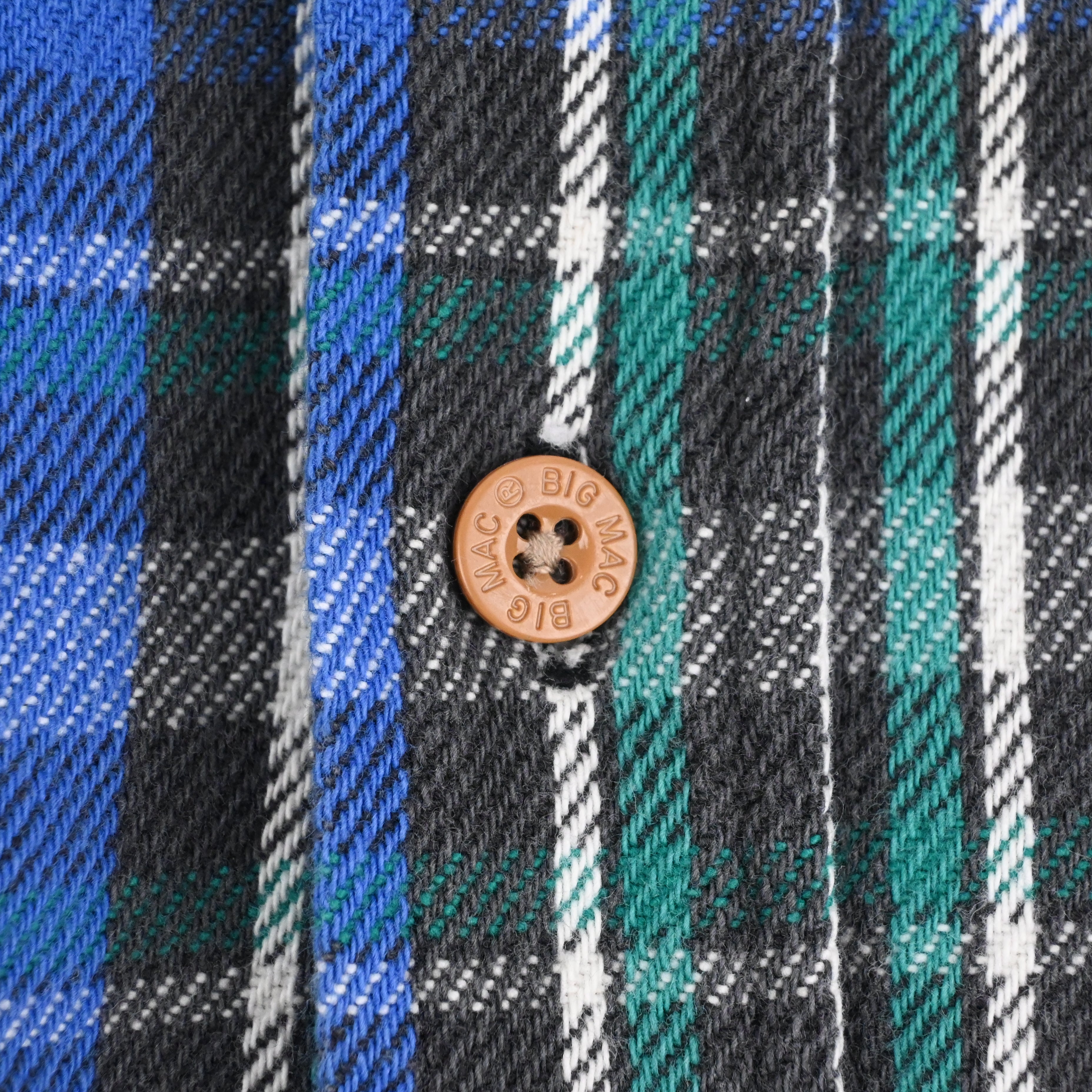 90's BIG MAC FLANNEL L/S SHIRT SIZE XL-REG