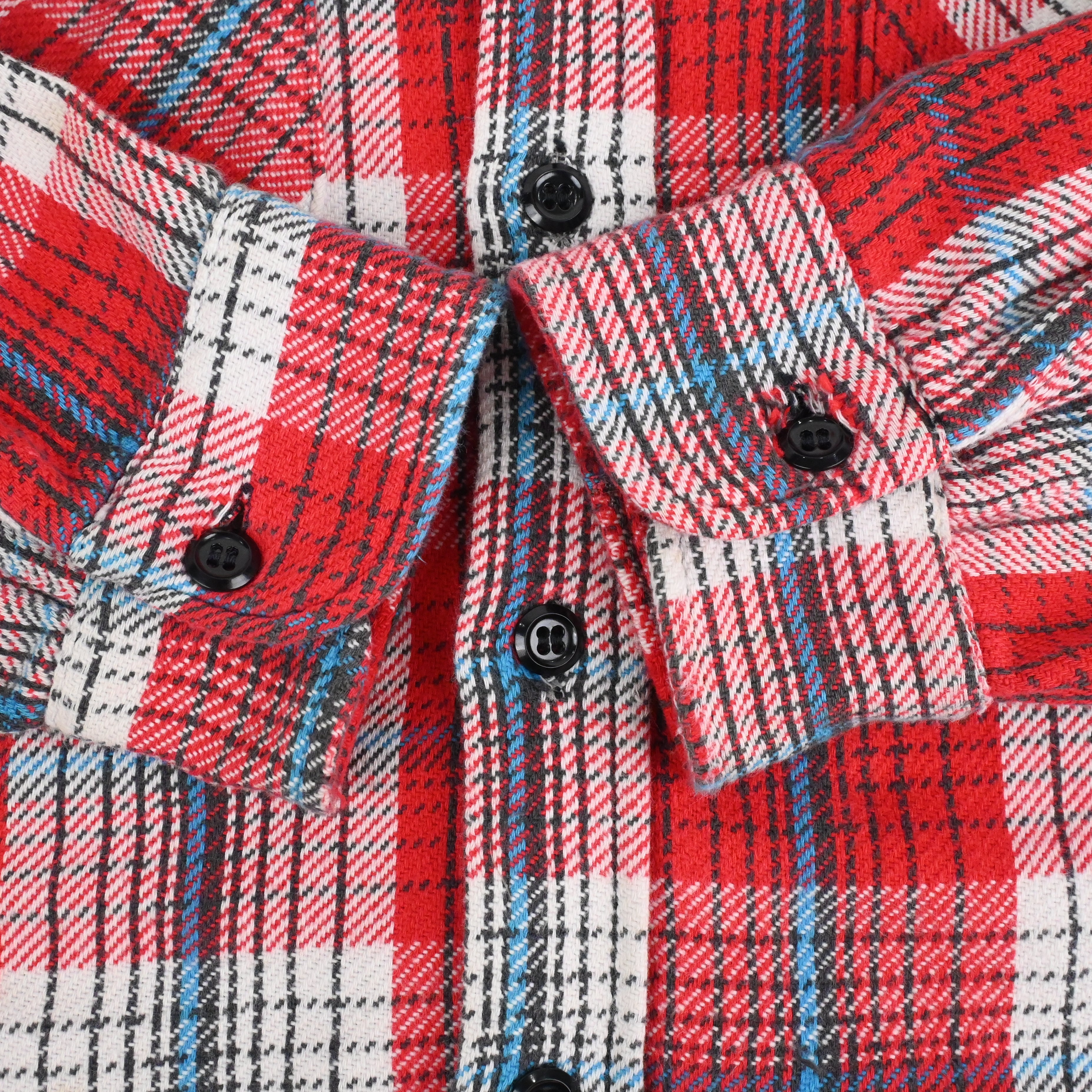 60's~ Sears FLANNEL L/S SHIRT SIZE M