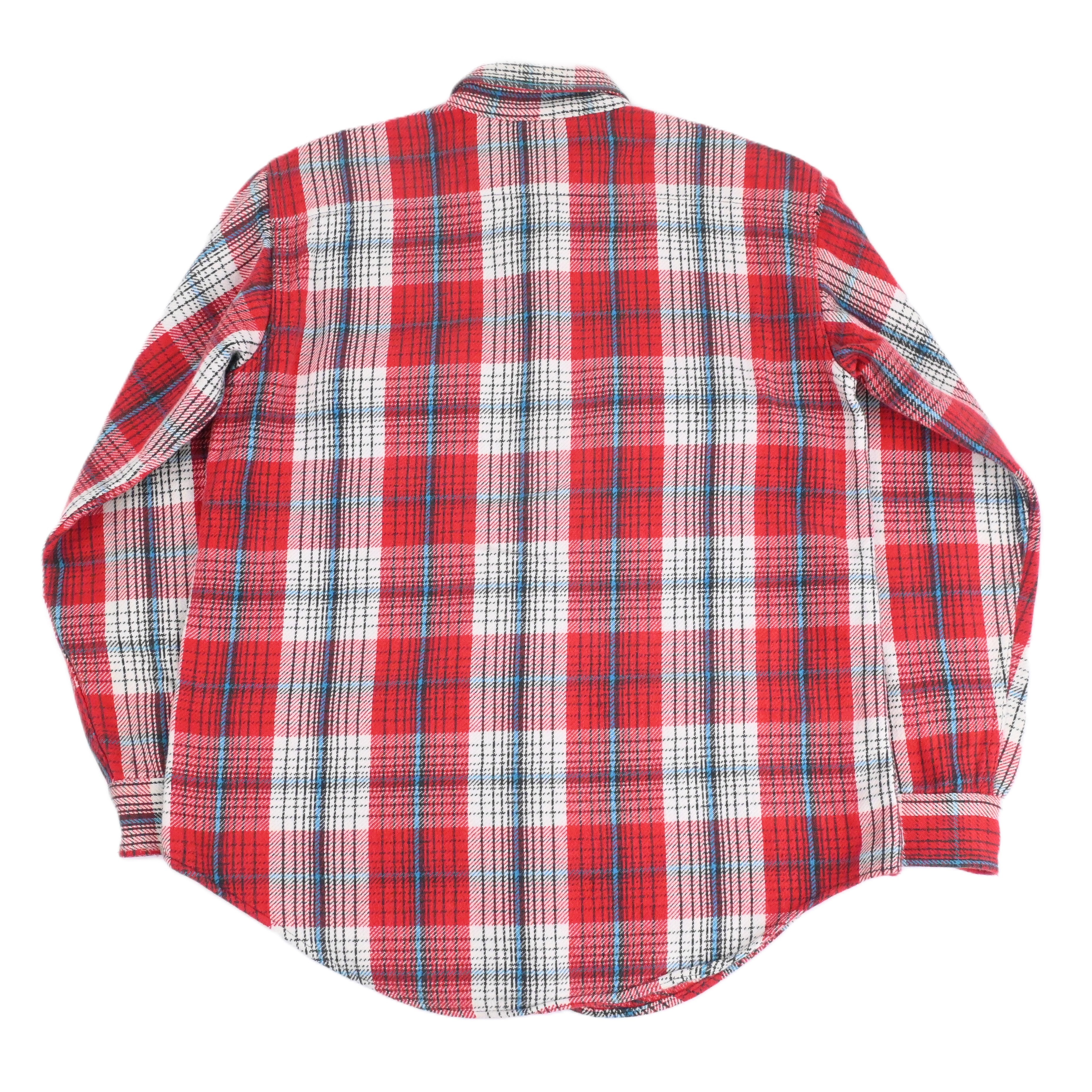 60's~ Sears FLANNEL L/S SHIRT SIZE M