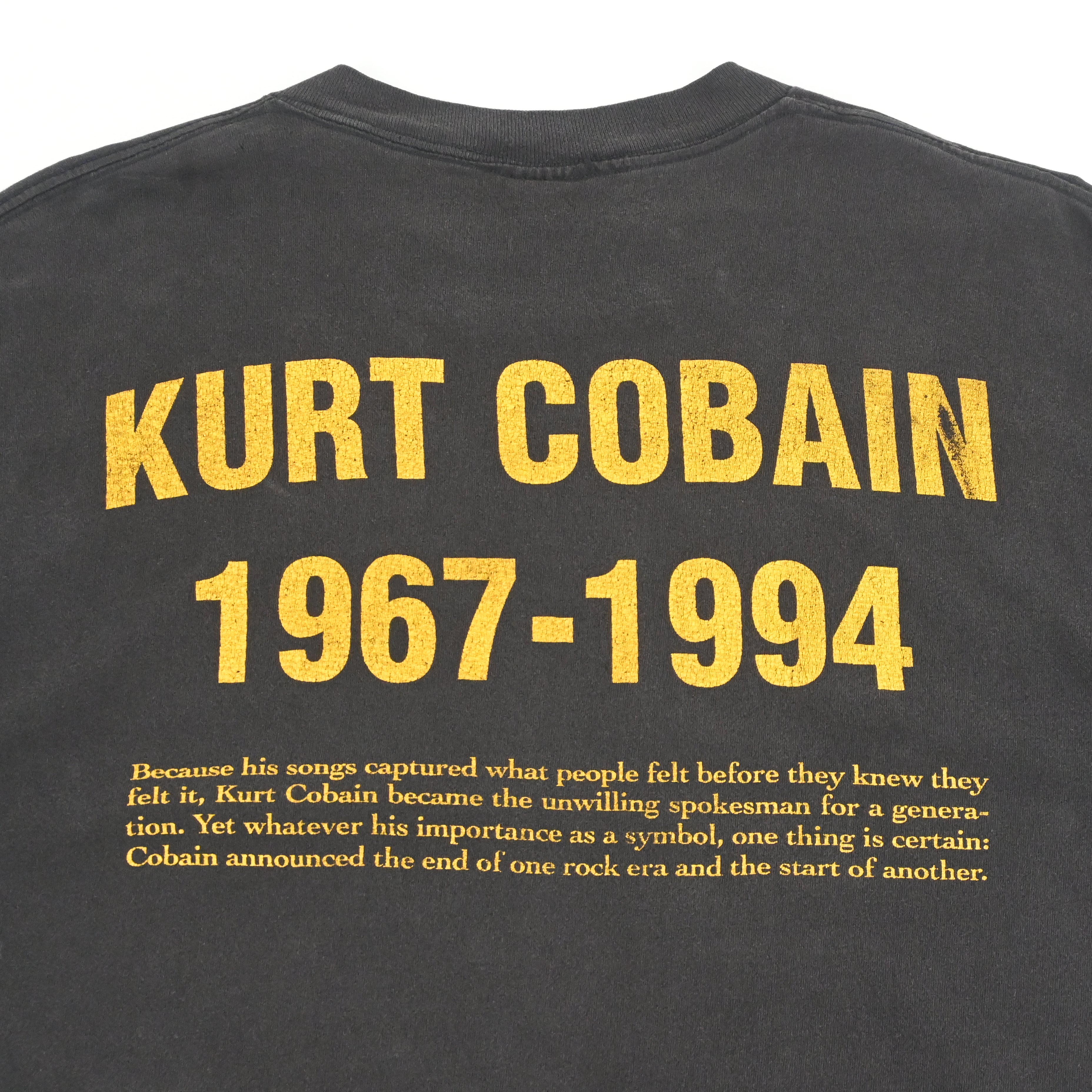 '94 Kurt Cobain memorial bootleg T-Shirt SIZE L