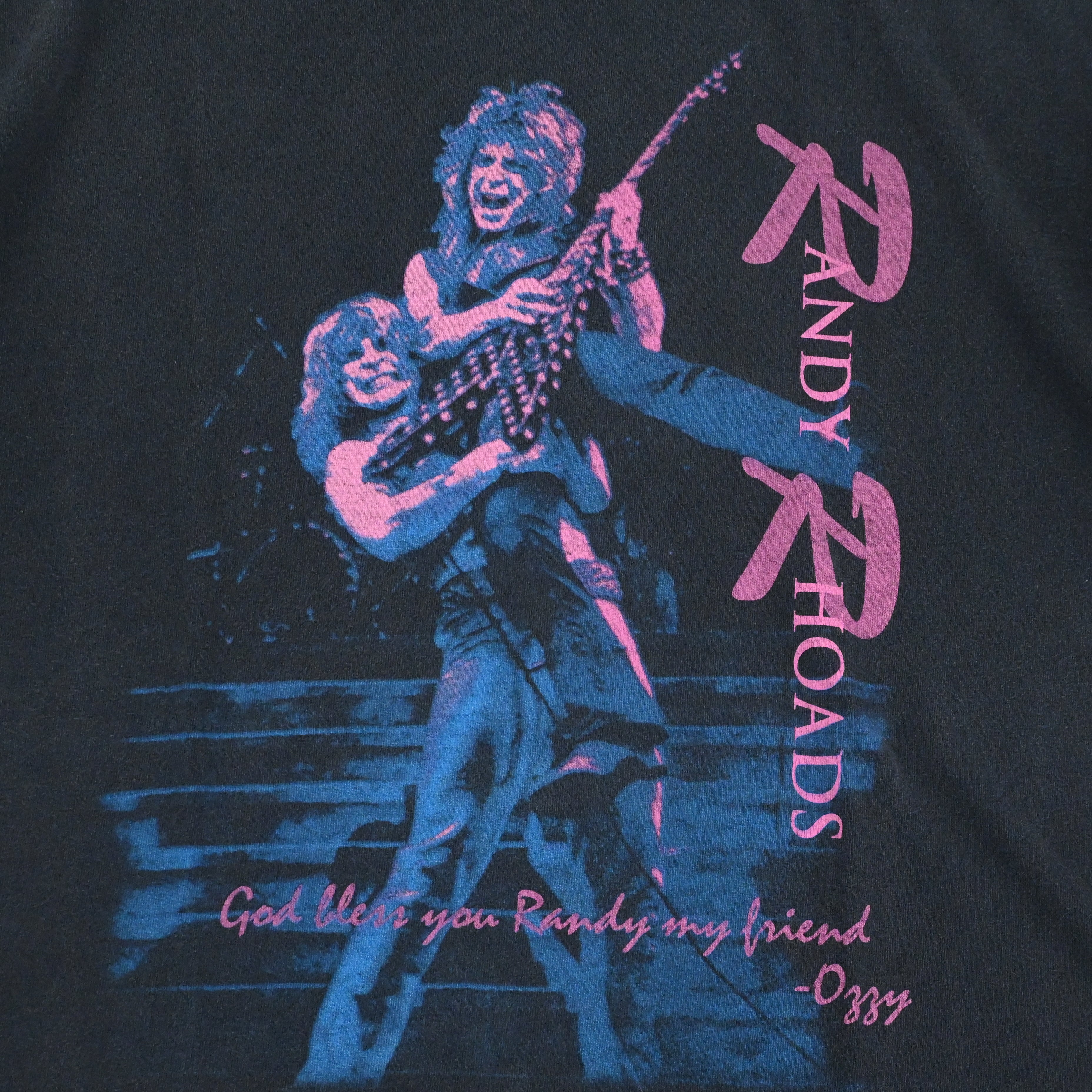 90's OZZY OSBOURNE×RANDY RHOADS T-SHIRT SIZE XL