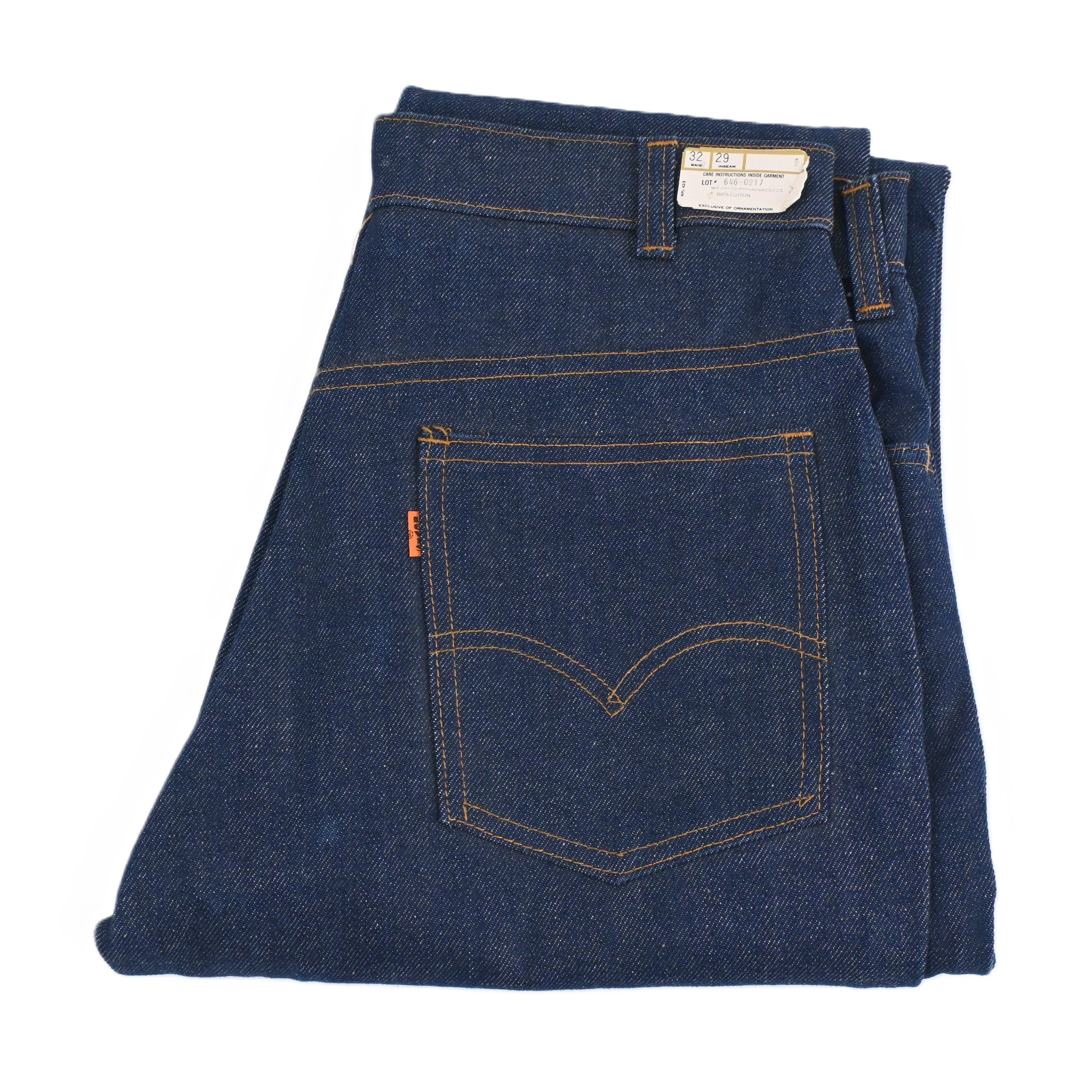 ’80 Levi's 646-0217 DEAD STOCK W32 L29