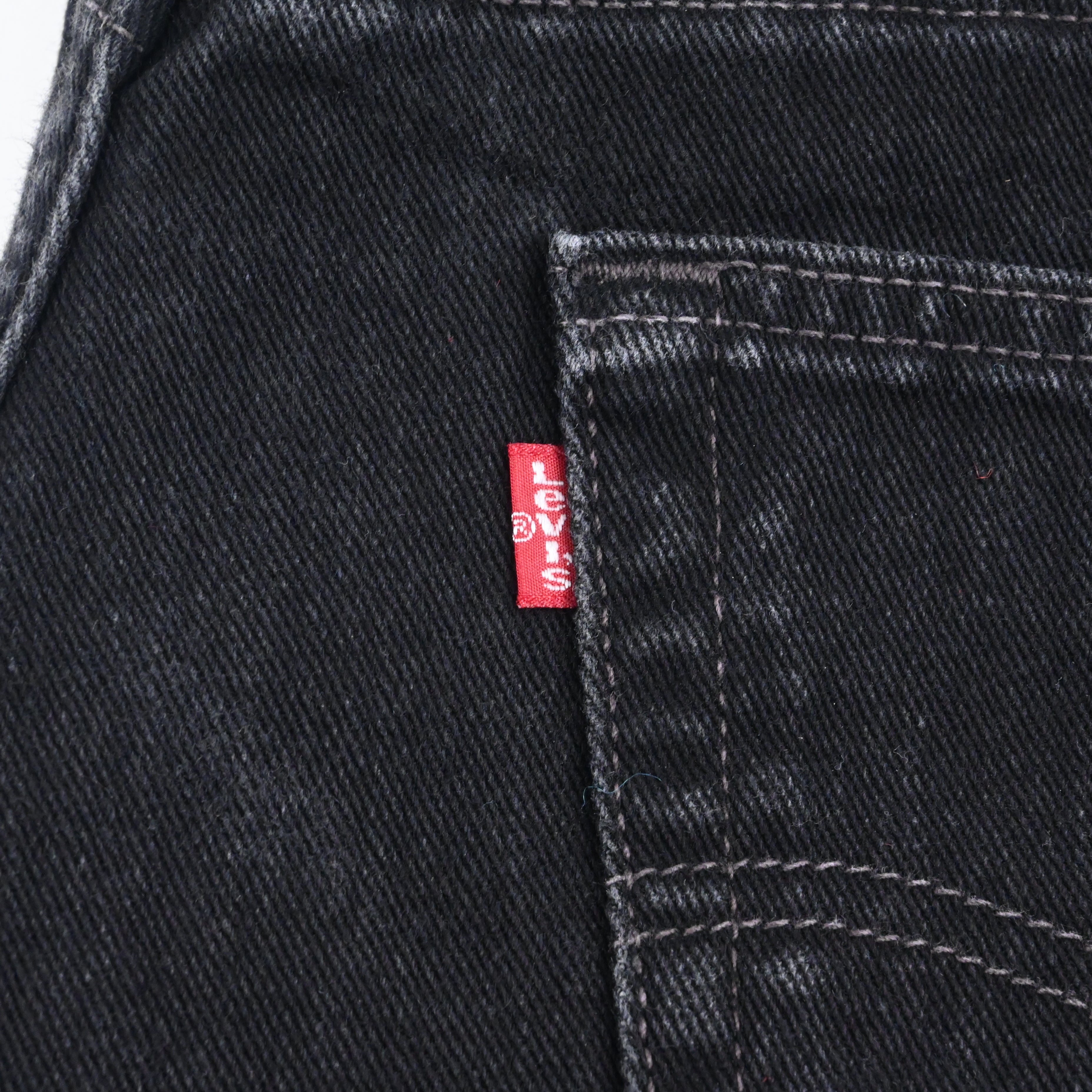 '91 Levi's 505-0260 Black SIZE W34 L30