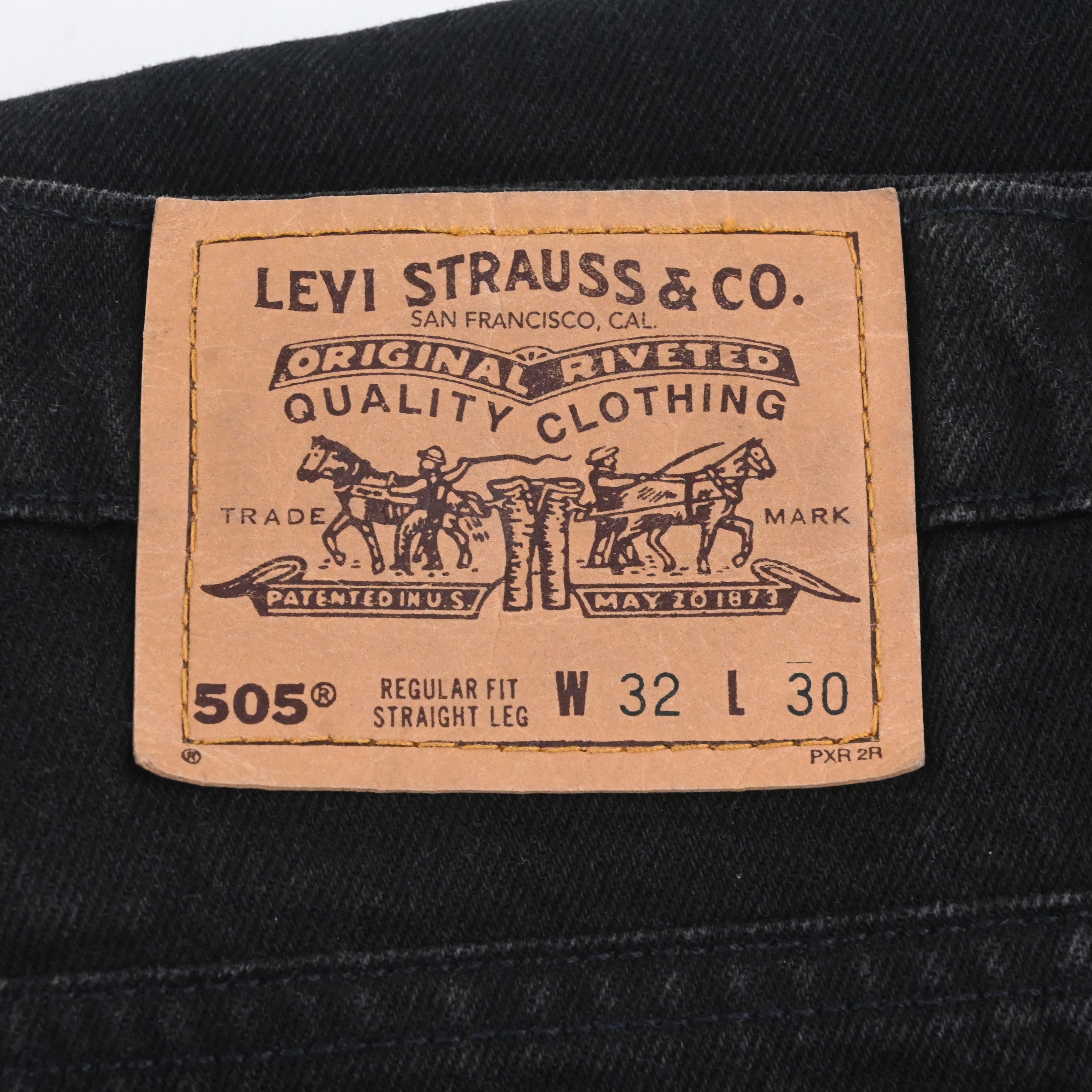 90's~ Levi's 505 Black SIZE W32 L30