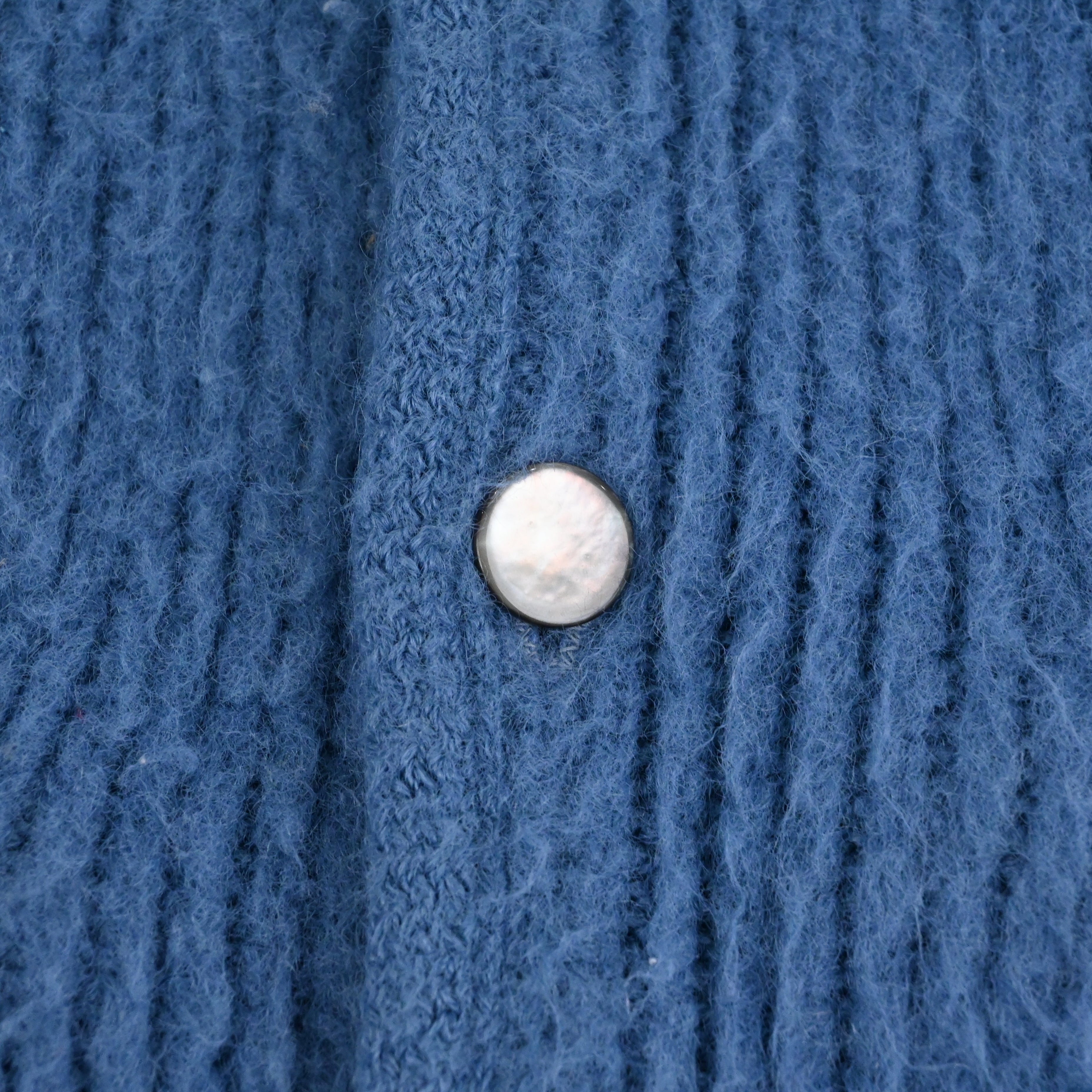 60's BRENT ACRYLIC CARDIGAN SIZE M