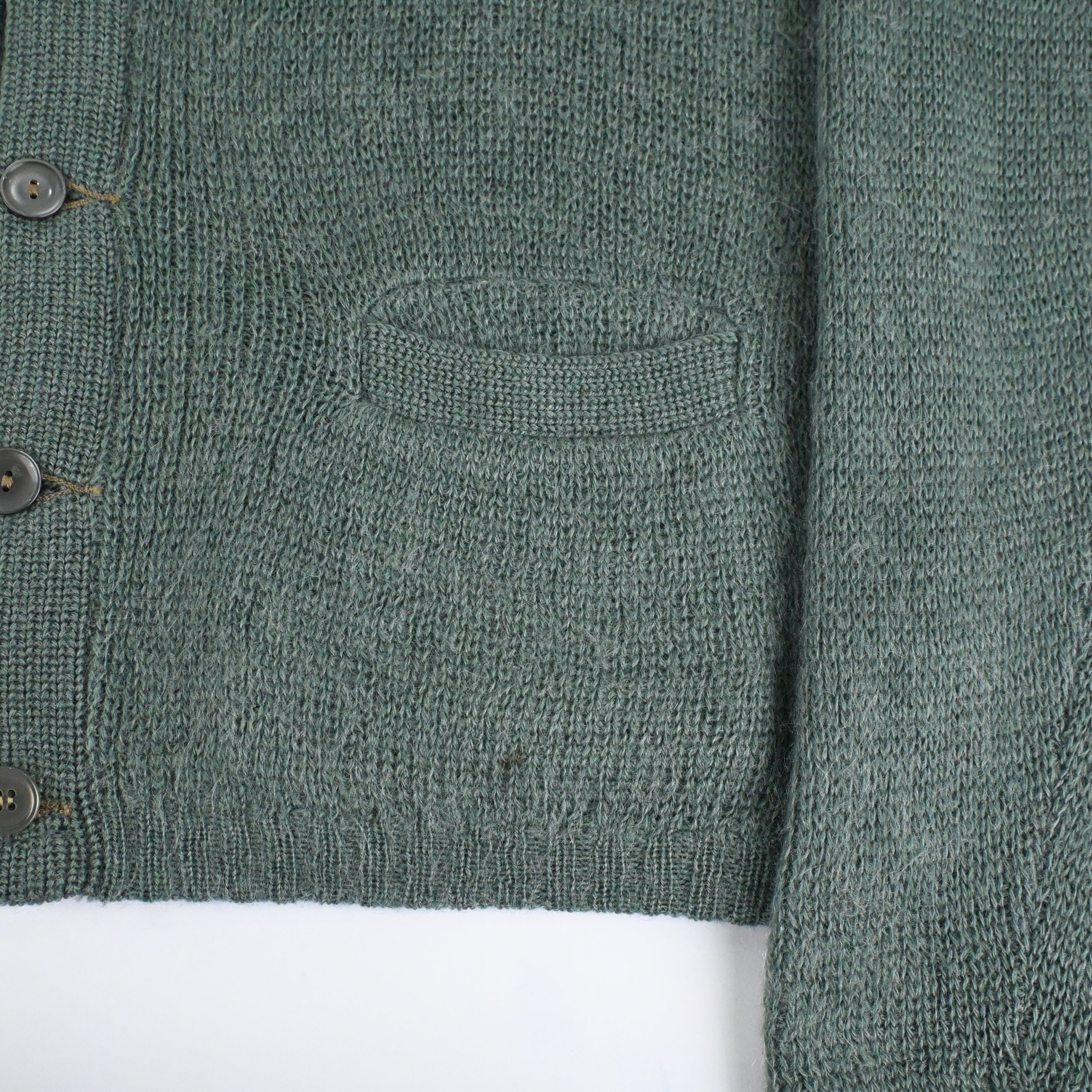 60's Bernette mohair cardigan size M