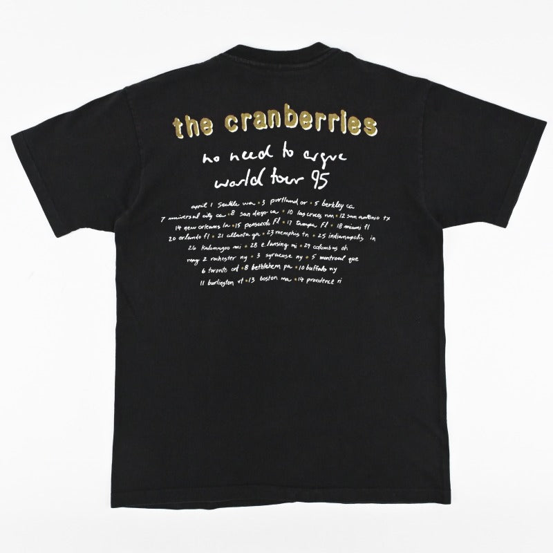 1995© THE CRANBERRIES "NO NEED TO ARGUE" WORLD TOUR T SHIRT SIZE L