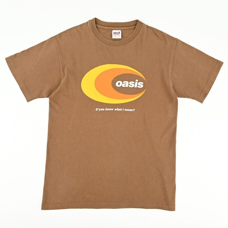 97y'~ OASIS "D' YOU KNOW WHAT I MEAN ?" T SHIRT SIZE M