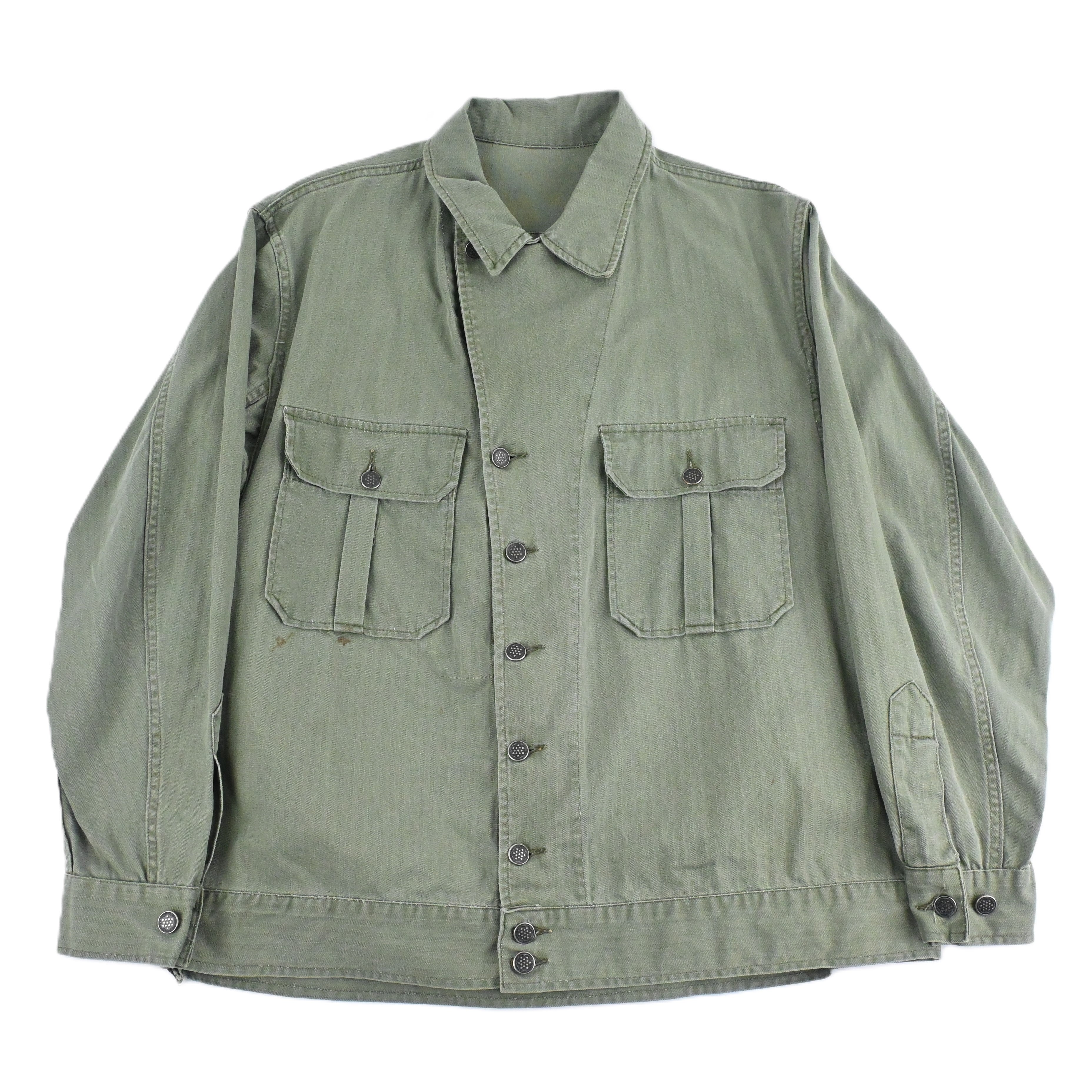40's US ARMY M-41 UTILITY JACKET HBT