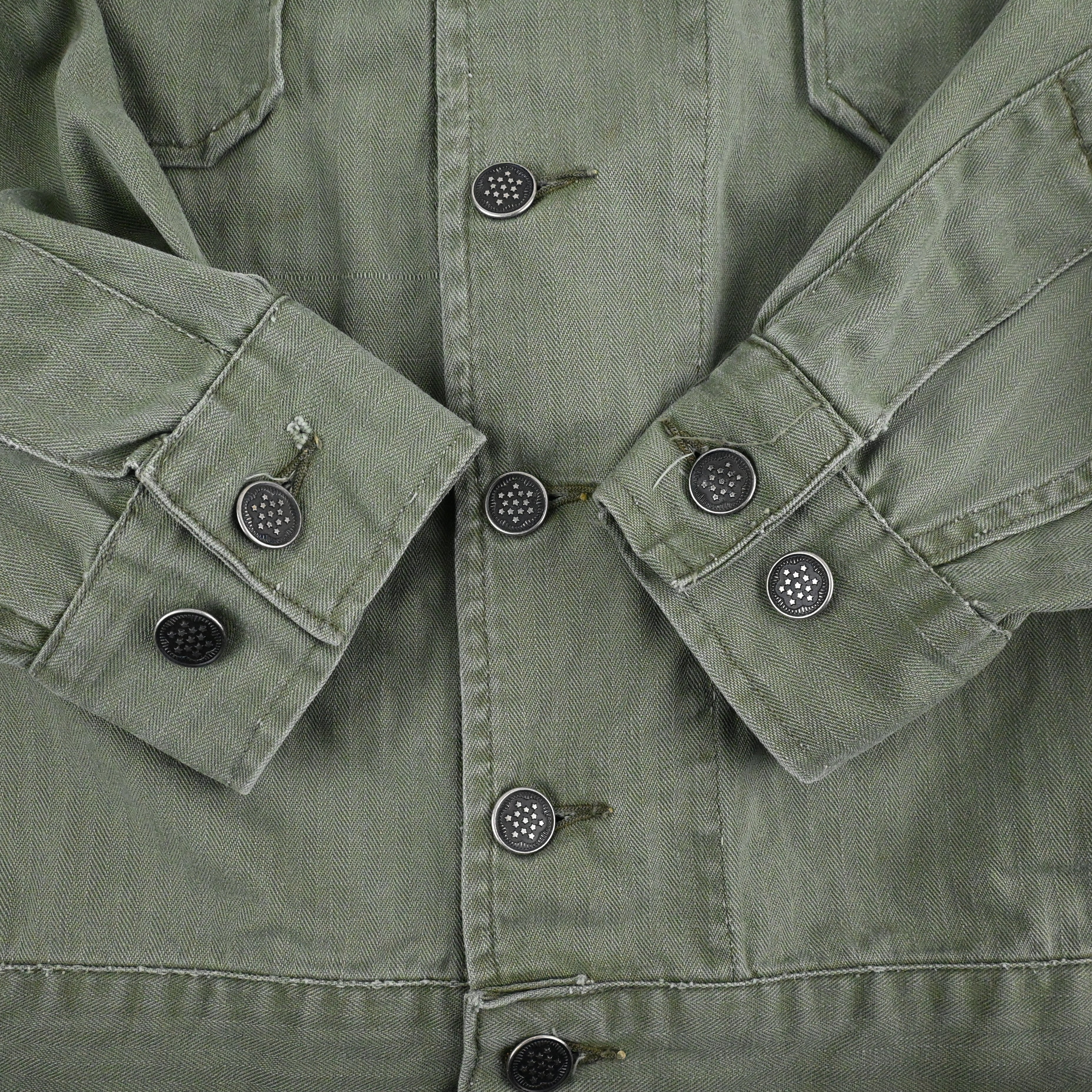 40's US ARMY M-41 UTILITY JACKET HBT