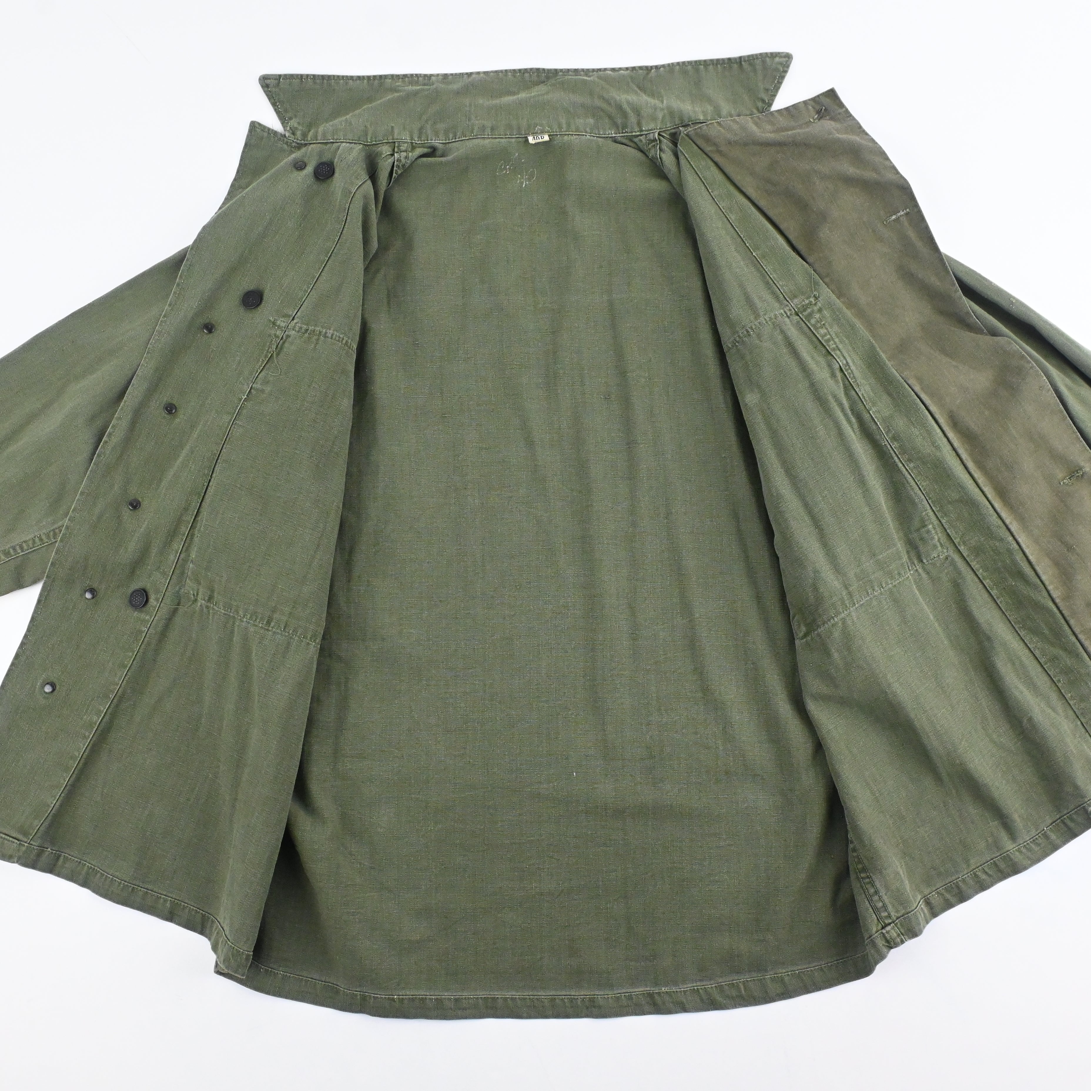 40's US ARMY M-43 UTILITY JACKET HBT SIZE 40R