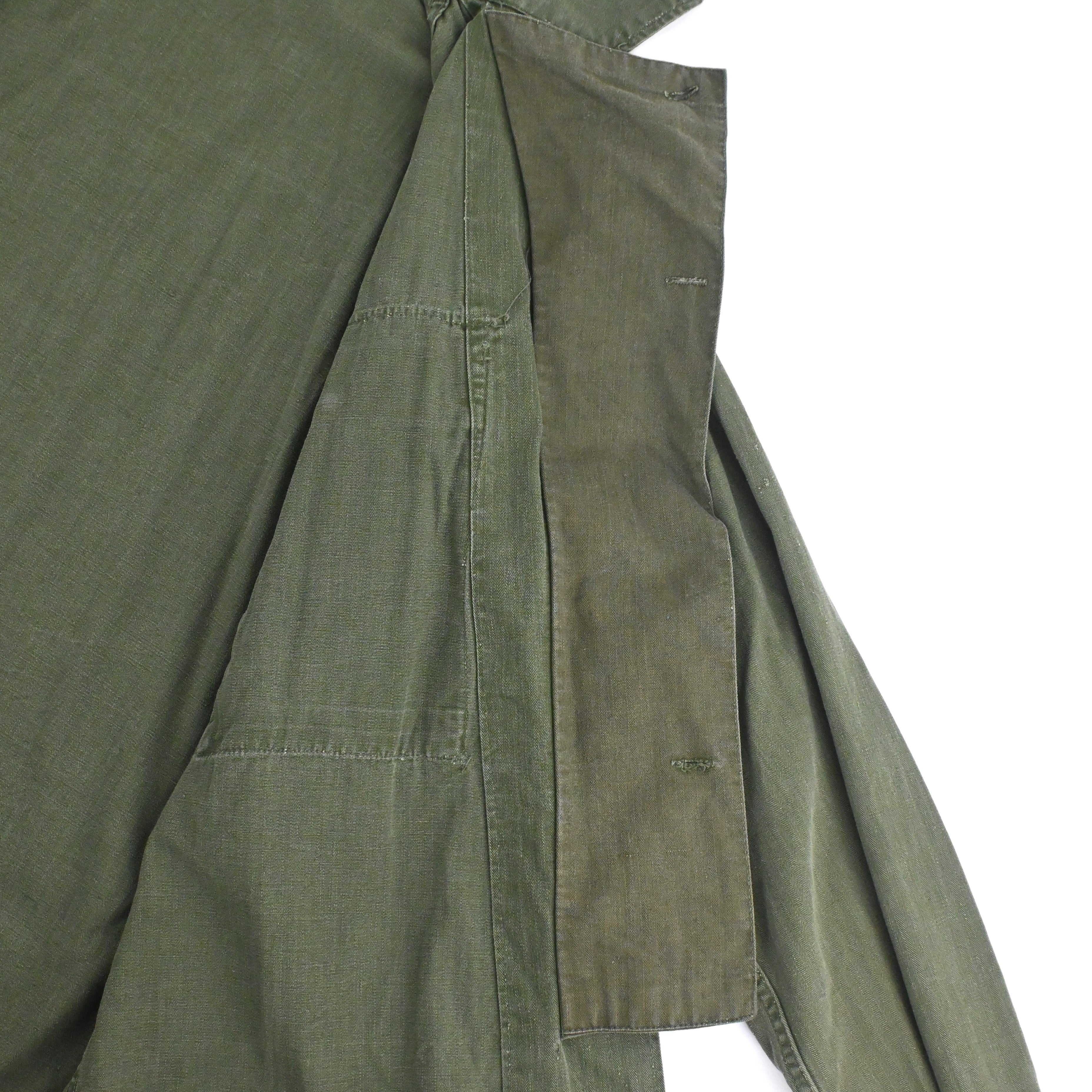 40's US ARMY M-43 UTILITY JACKET HBT SIZE 40R